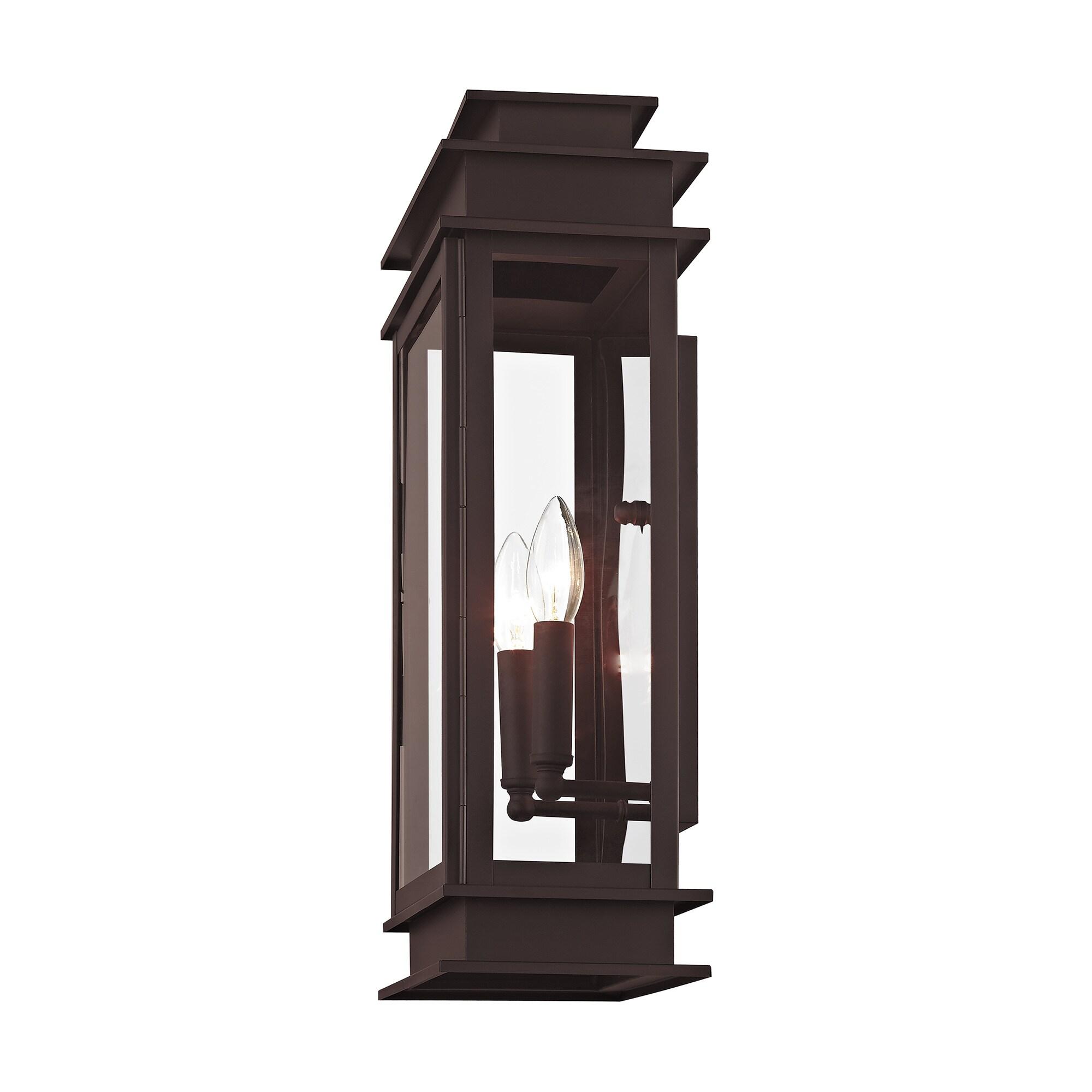 Livex Lighting Princeton 2 - Light Wall Light in  Bronze