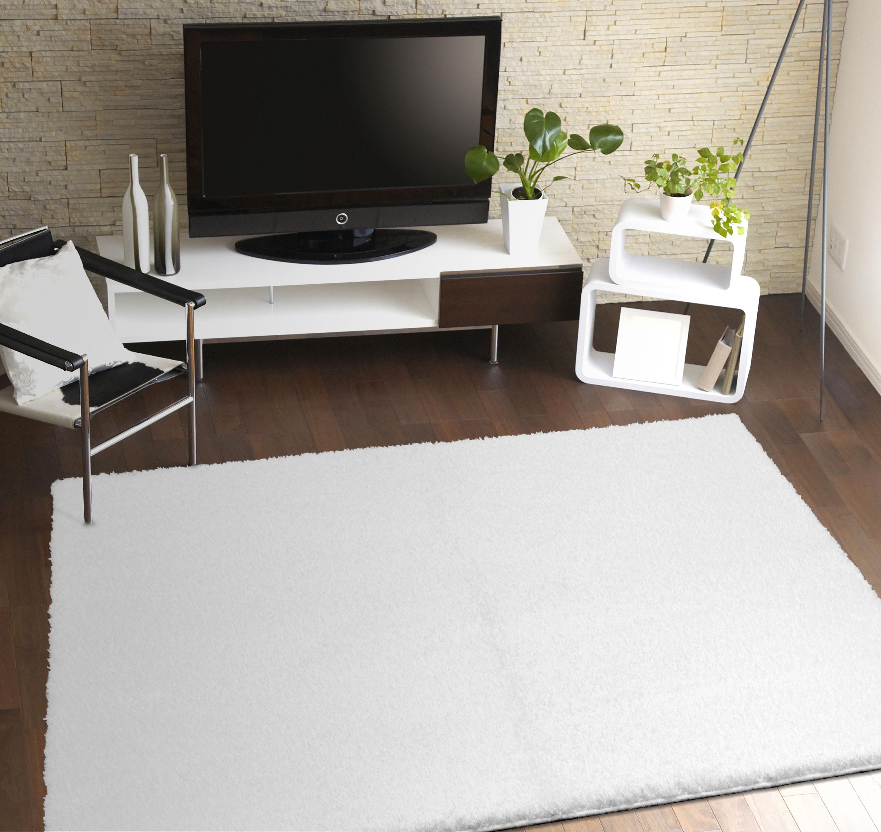 Garland Rug Skyline Shag White Indoor Area Rug, 9' x 12'