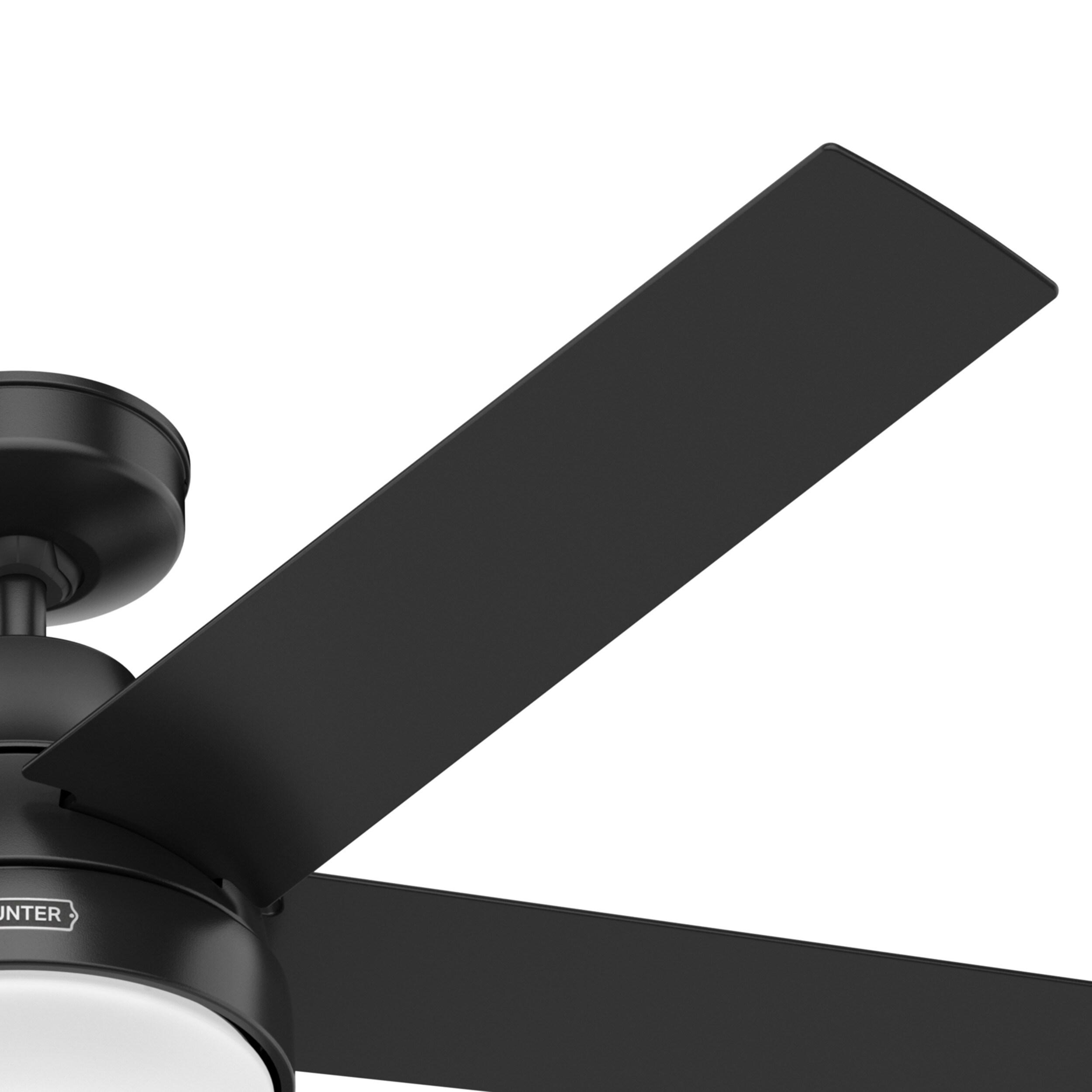 52" Aerodyne 5 - Blade Smart Standard Ceiling Fan with Lights and Remote