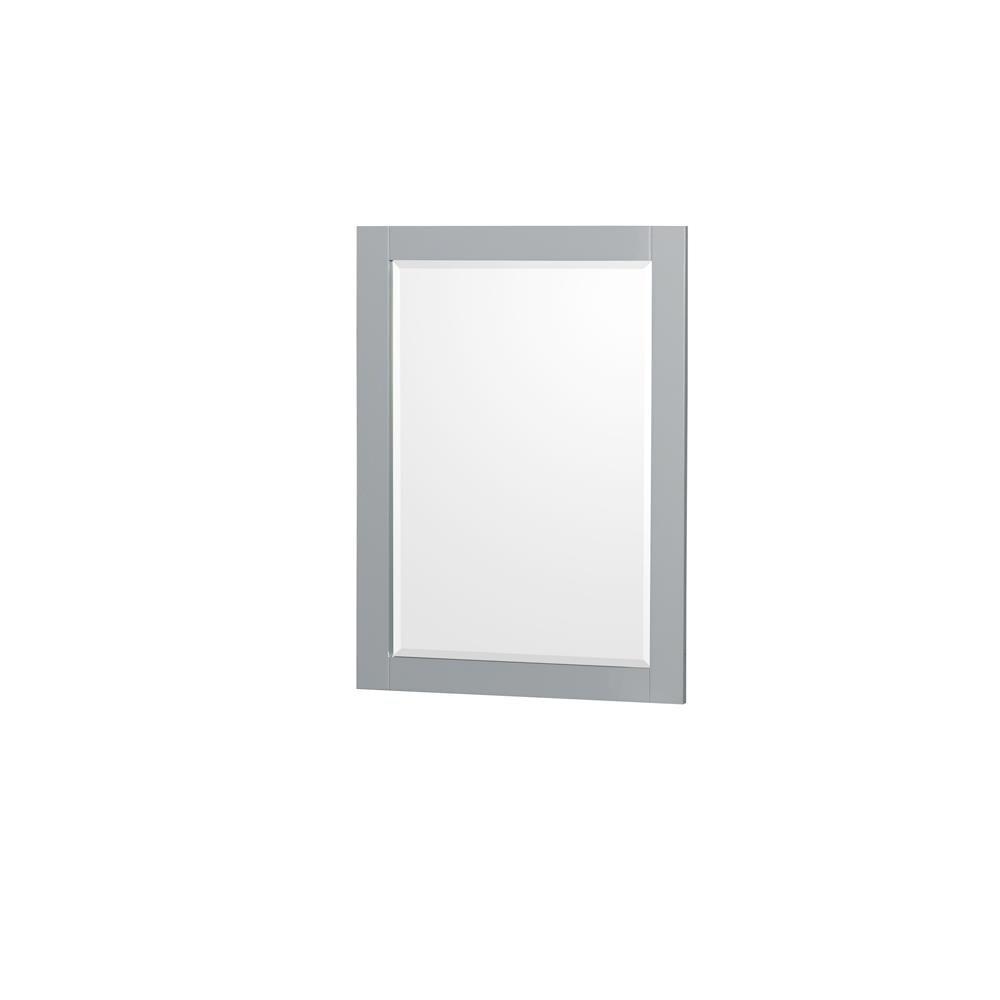 Wyndham Collection Sheffield 36" Freestanding Single Bathroom Vanity with Marble Top with 24" Mirror