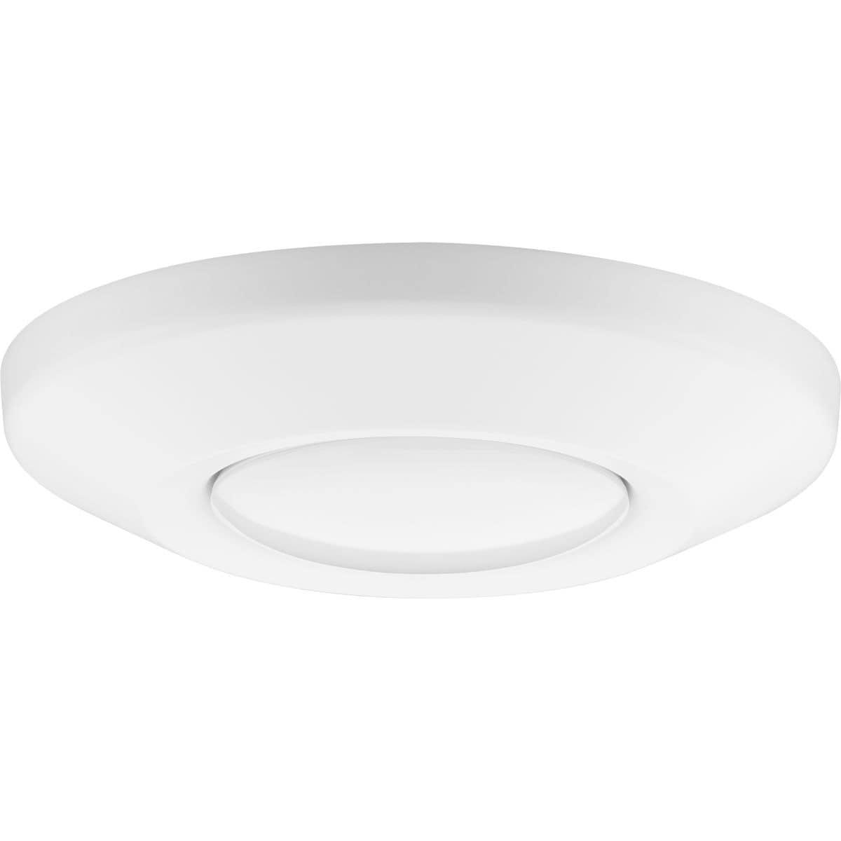Progress Lighting, Intrinsic Collection, 1-Light Surface Mount, Satin White, Eyeball Downlight