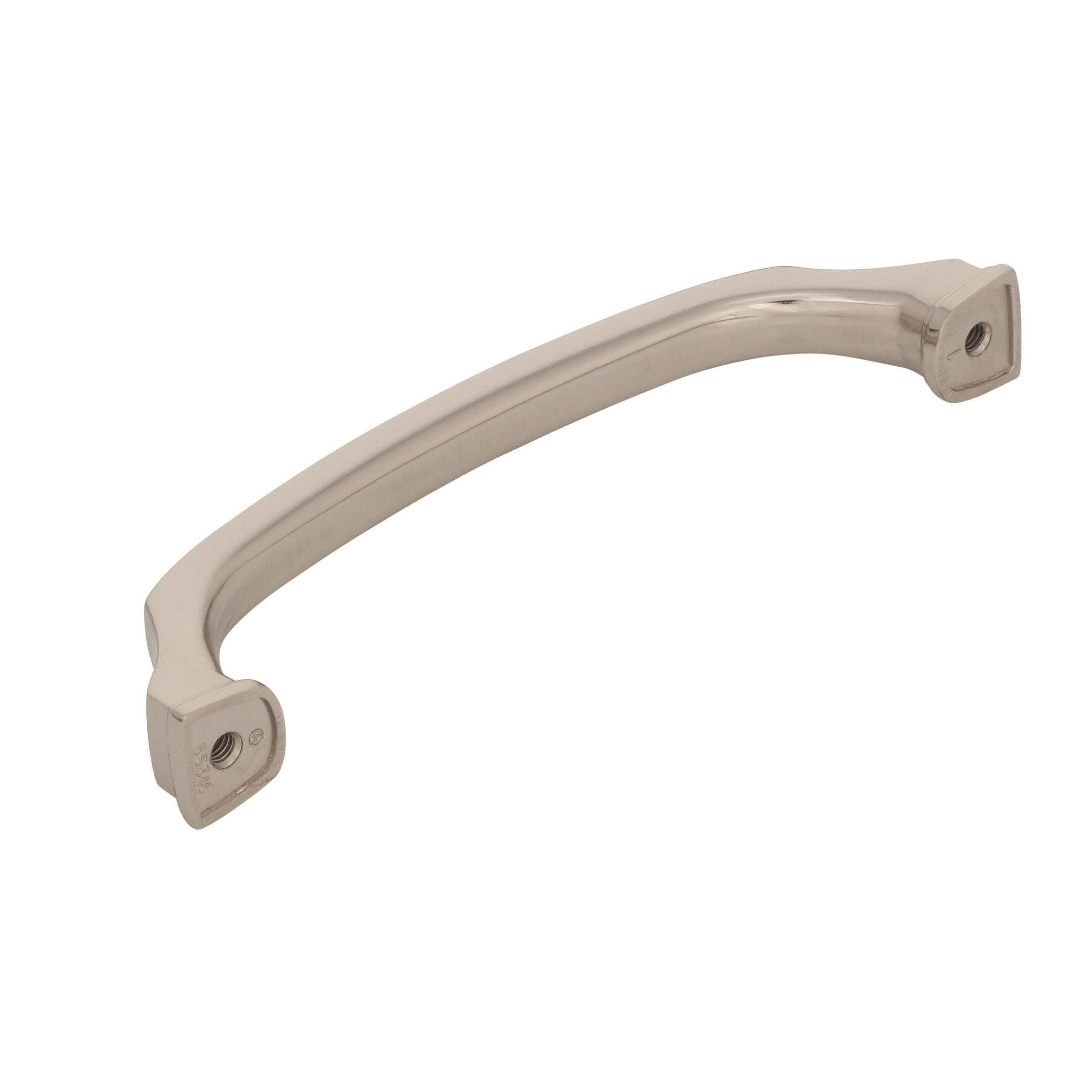 Amerock Revitalize 5-1/16 inch (128mm) Center-to-Center Polished Nickel Cabinet Pull