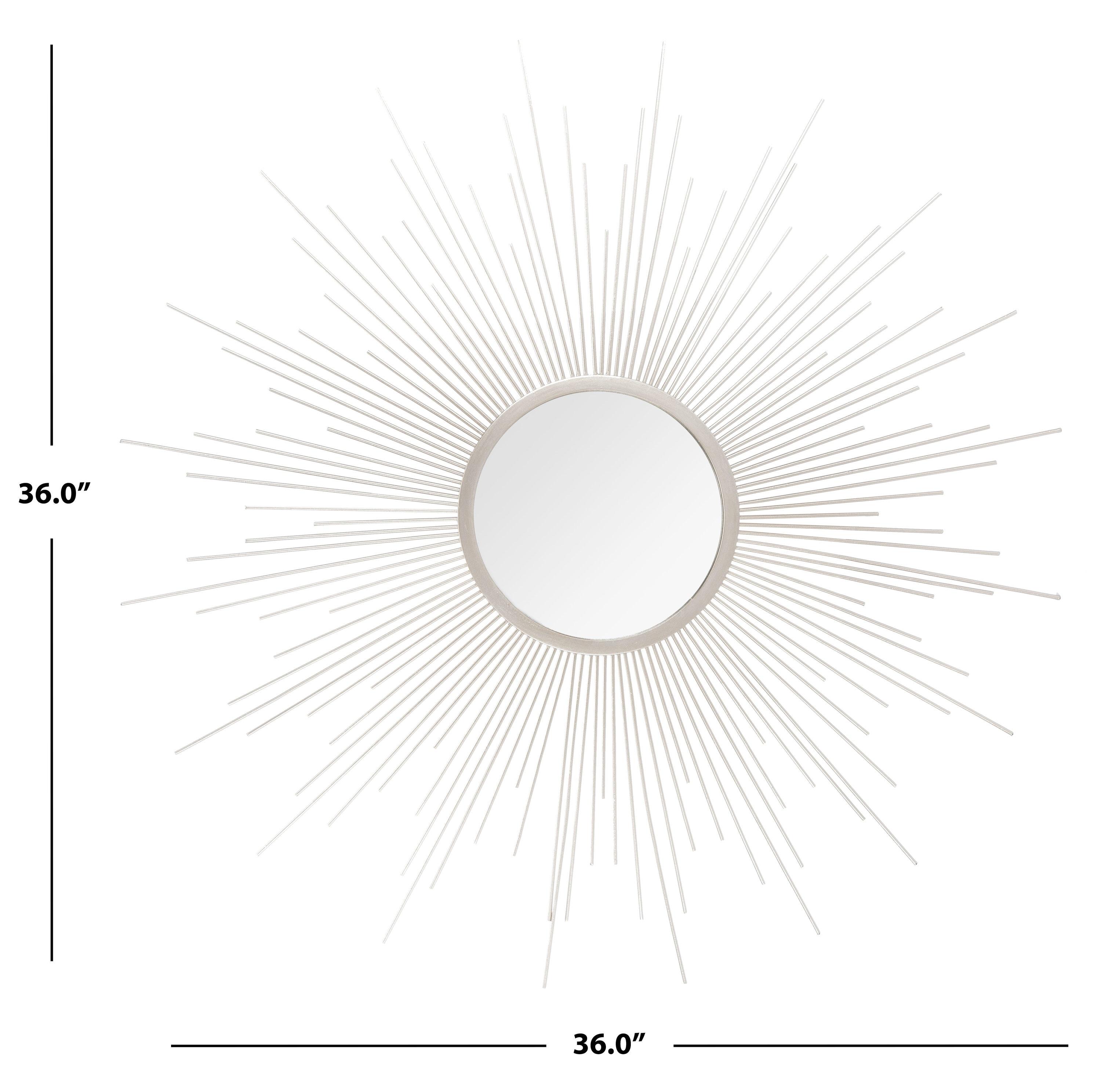 Madilyn Sunburst Mirror - Champagne - Safavieh