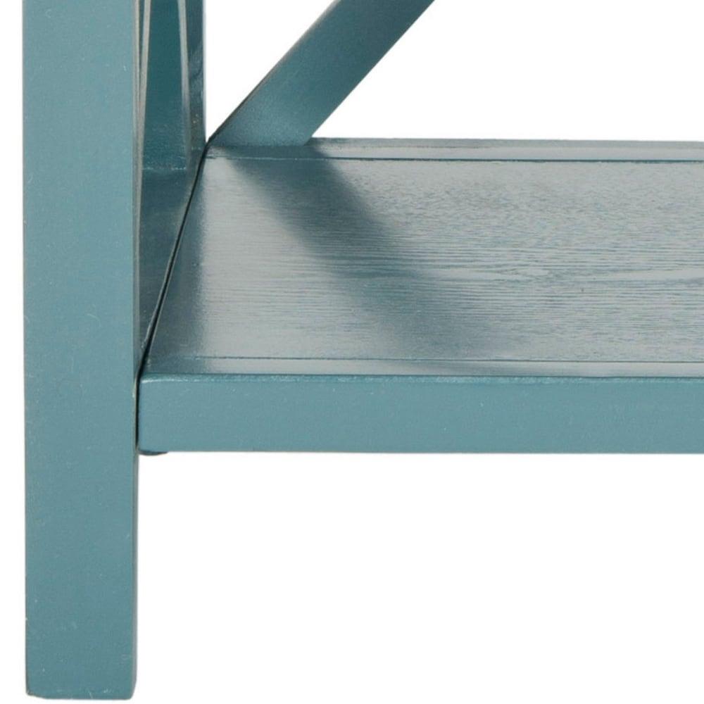 Candace End Table - Teal - Safavieh.