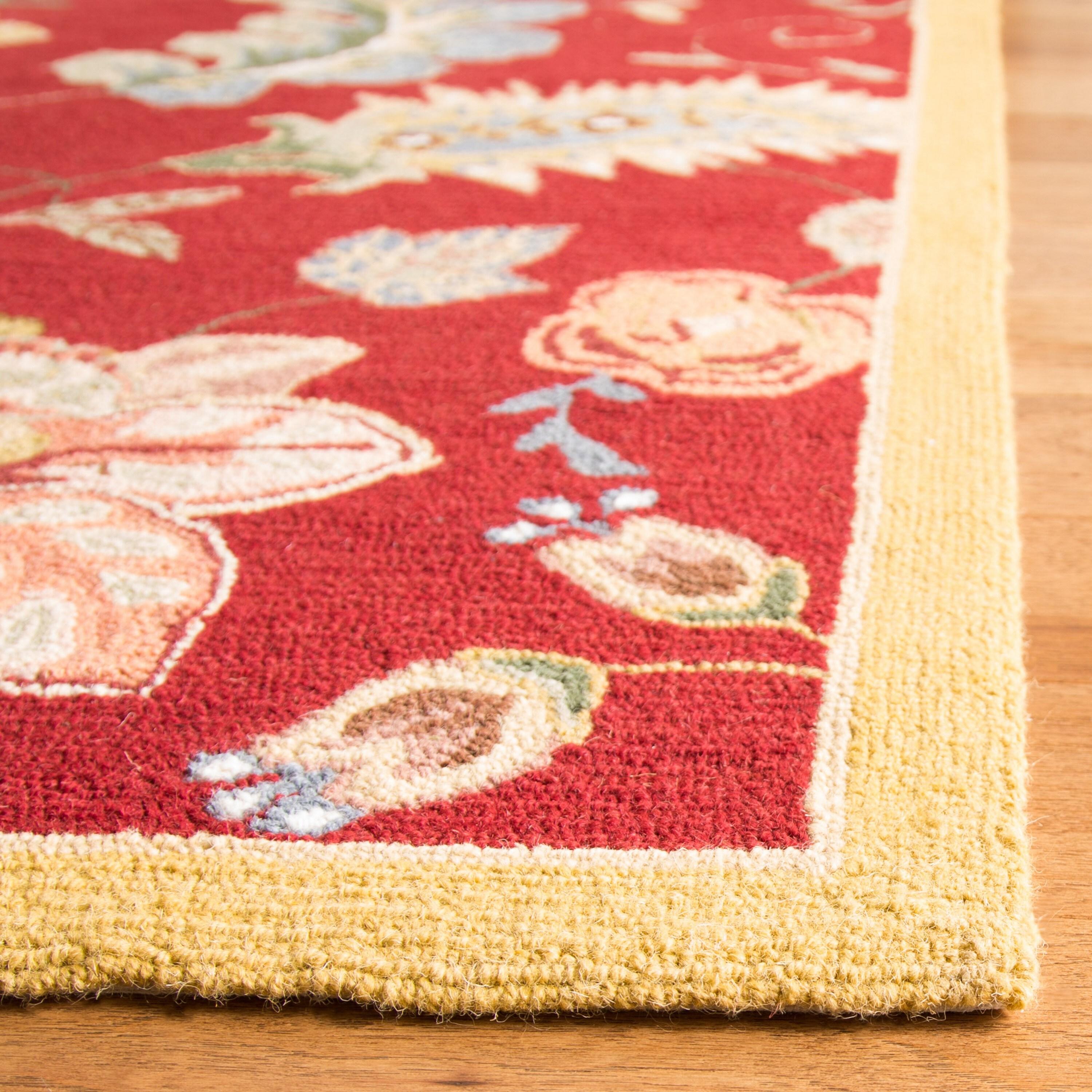 Safavieh Chelsea Hand Hooked Wool Floral Rug