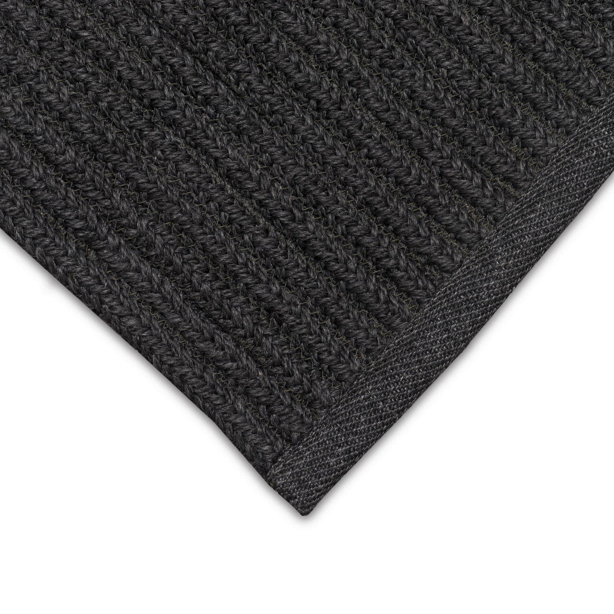 Liora Manne Calais Solid Indoor/Outdoor Rug Green 3'6" x 5'6"