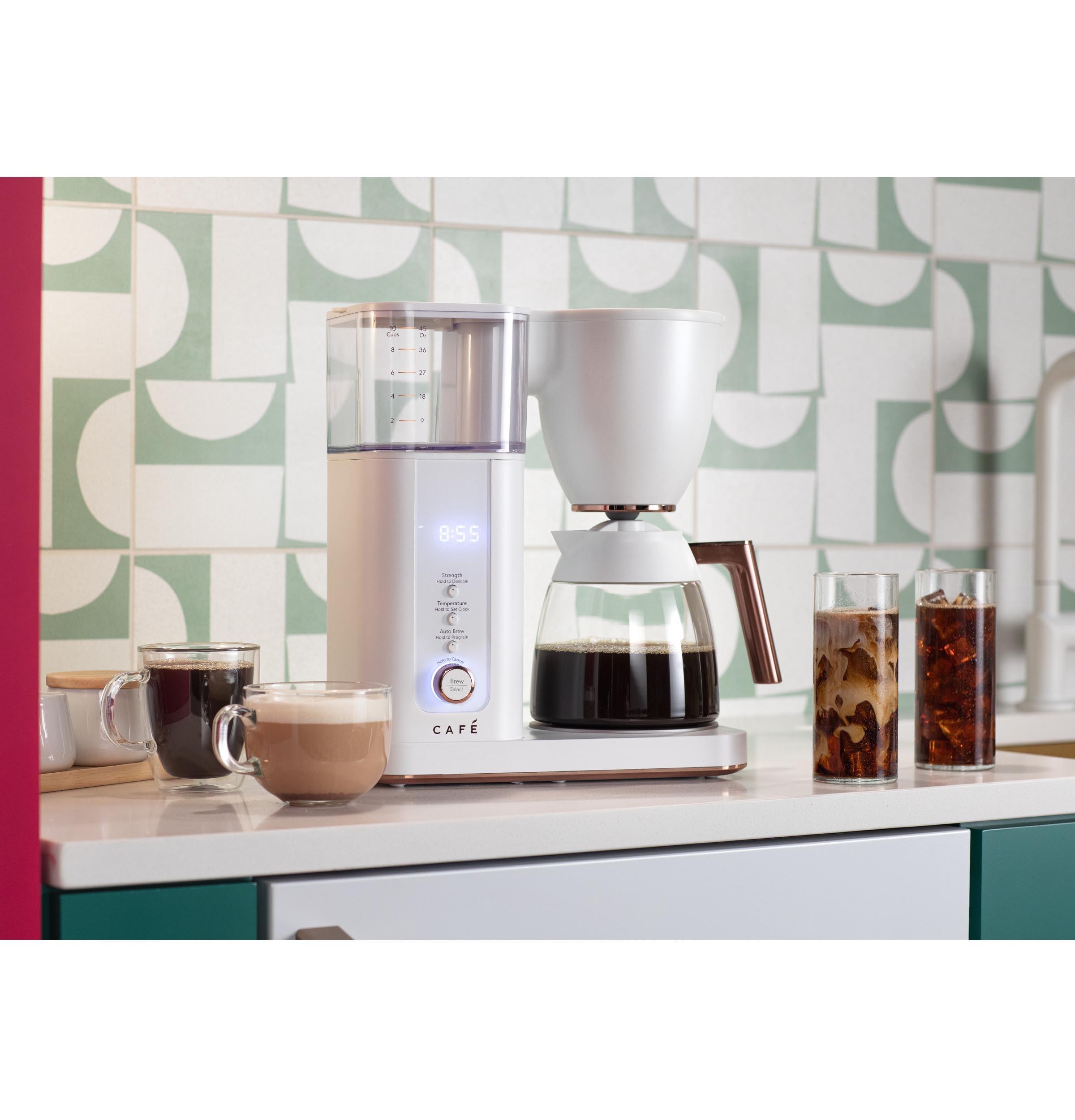 Café 10-Cup Specialty Drip Coffee Maker with Glass Carafe