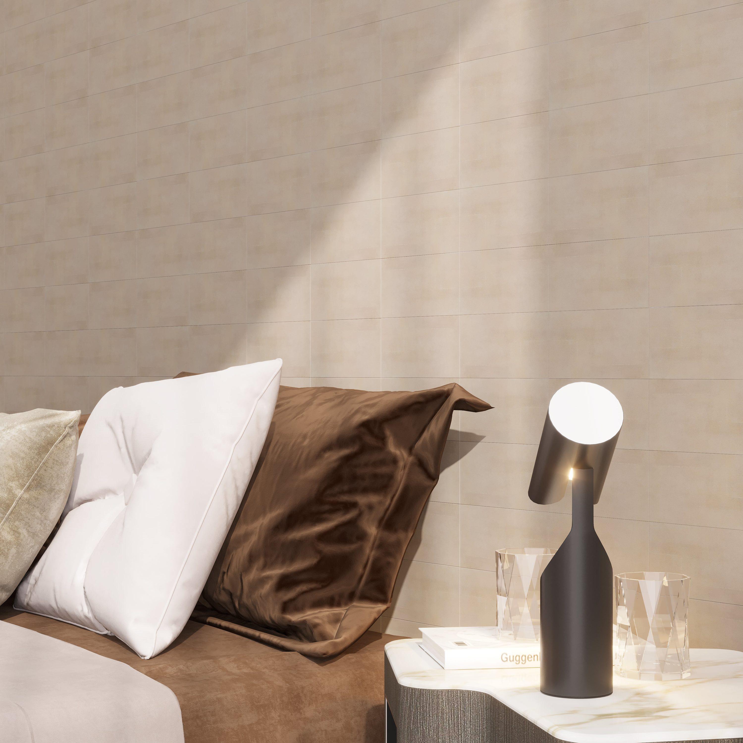 4'' W x 8'' L PVC Peel and Stick Subway Tile