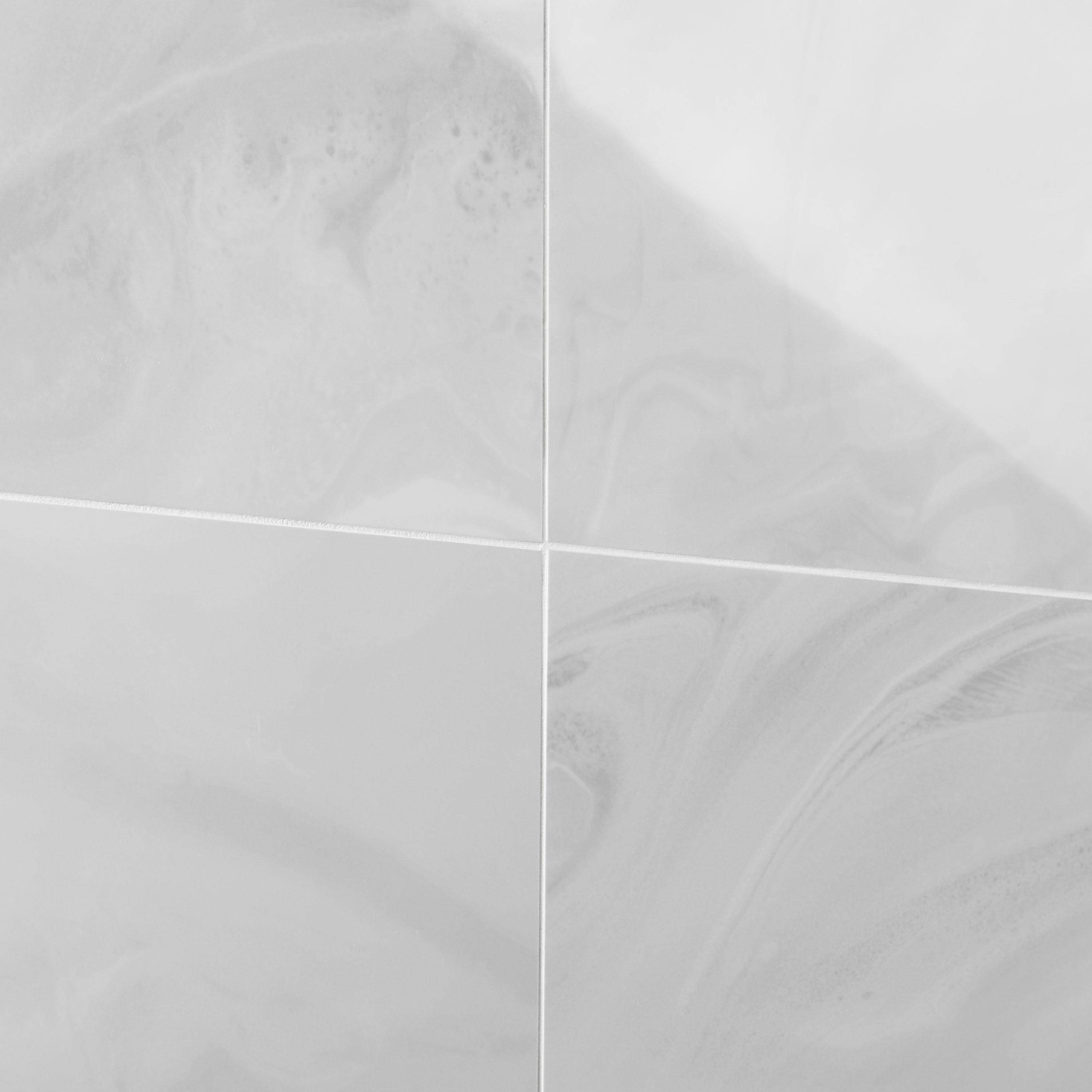Savannah 23.62 in. x 47.24. in Polished Porcelain Marble Look Floor & Wall Tile (15.49 Sq. Ft./Case)
