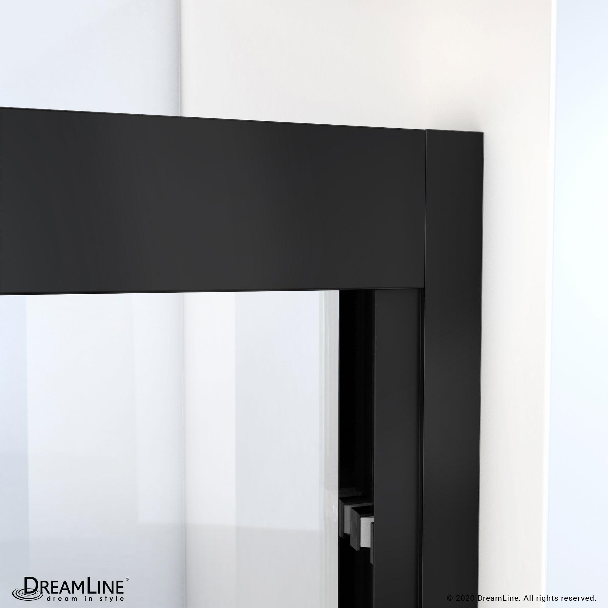 Duet Plus 50" - 54" W x 72" H Double Sliding Semi-Frameless Shower Door