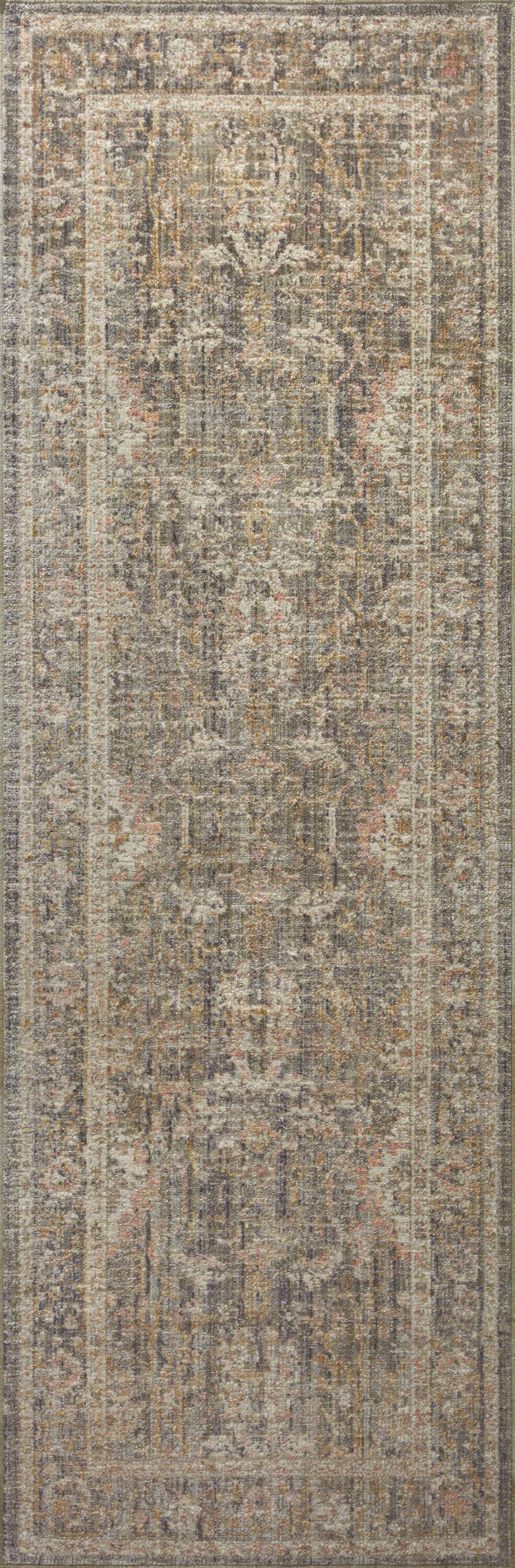 Rosemarie Rug by Chris Loves Julia x Loloi - Sage and Blush / 2'7" x 12' Runner