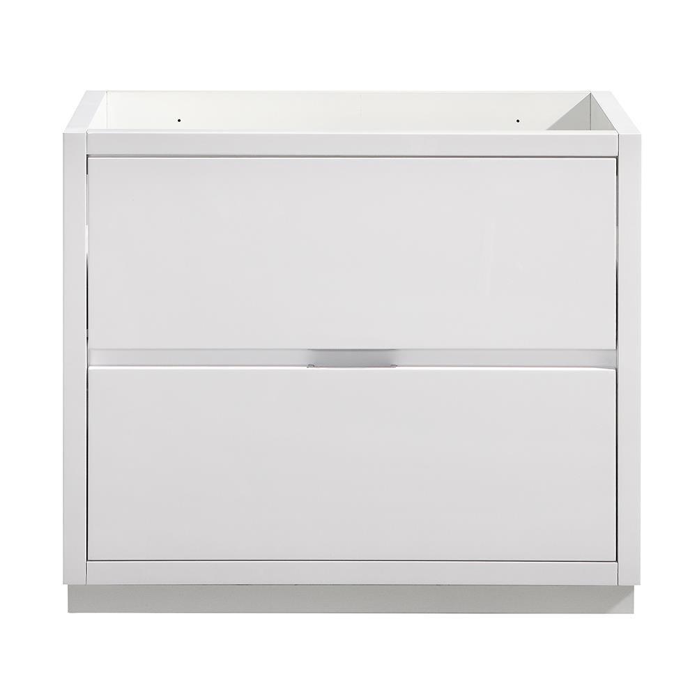 Valencia 36" Freestanding Single Modern Bathroom Cabinet - Cabinet Only (Top and Sink Not Included)