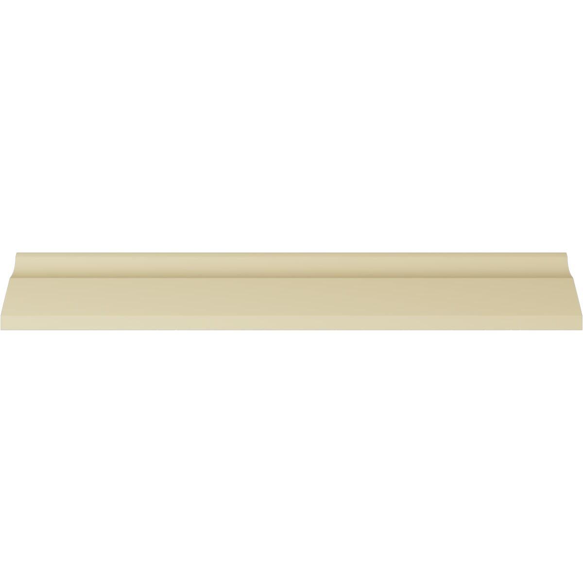 Ekena Millwork 4 7/8"H x 3 1/2"P x 6"F x 94 1/2"L Bedford Egg & Dart Crown Moulding
