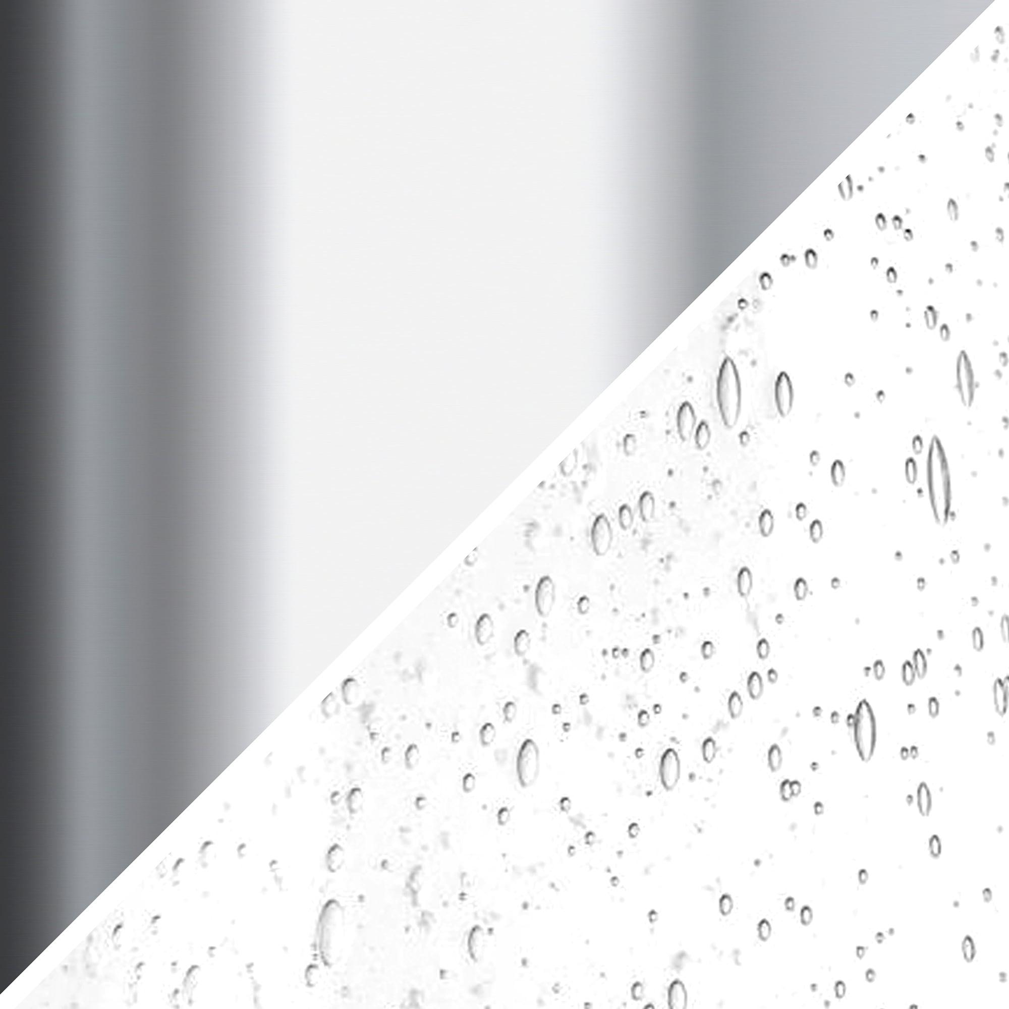 Evelyn&Zoe Modern Metal Table Lamp with Seeded Glass Shade