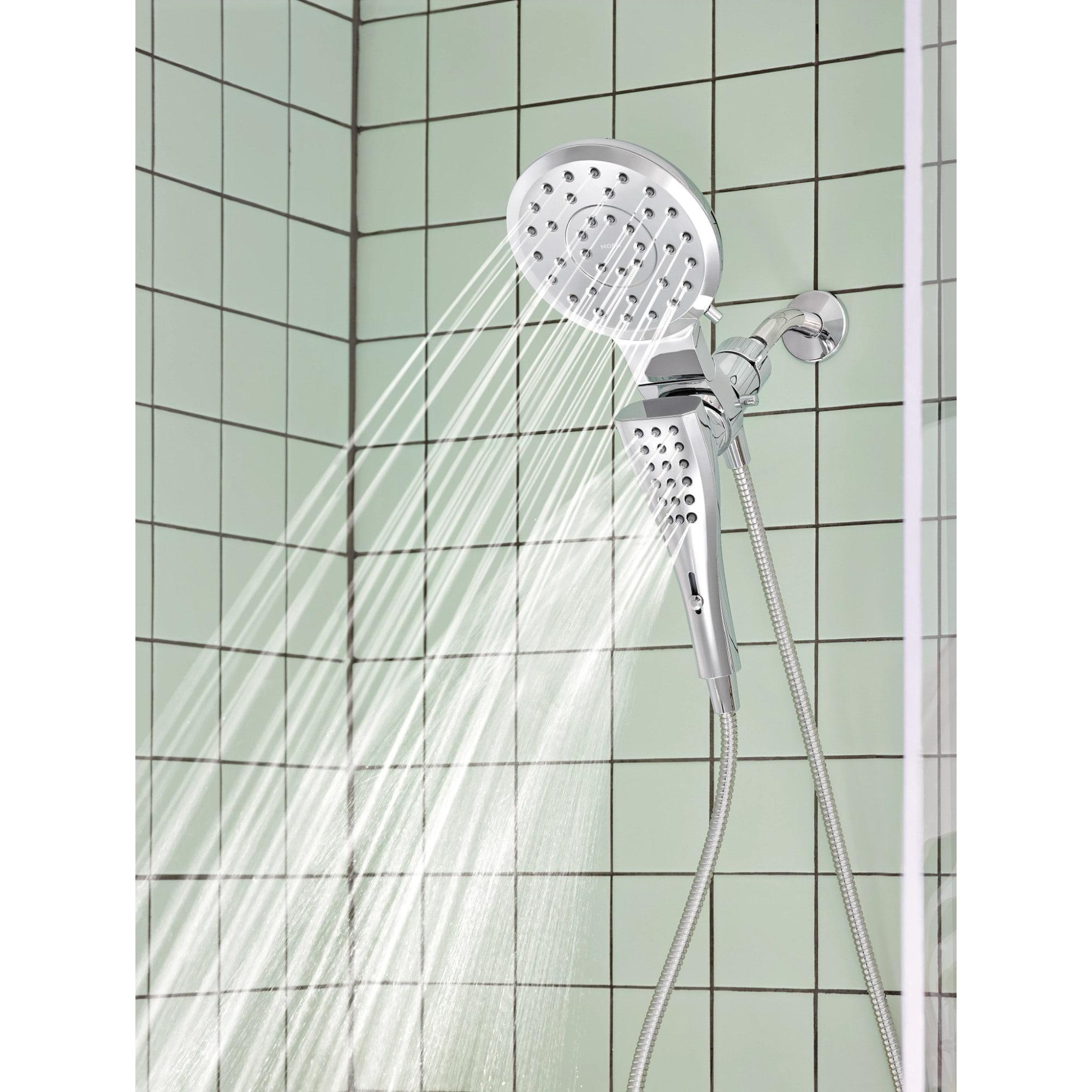 Verso 2.5 GPM Rainshower/Handshower Combination with Infiniti Dial and Magnetix Docking