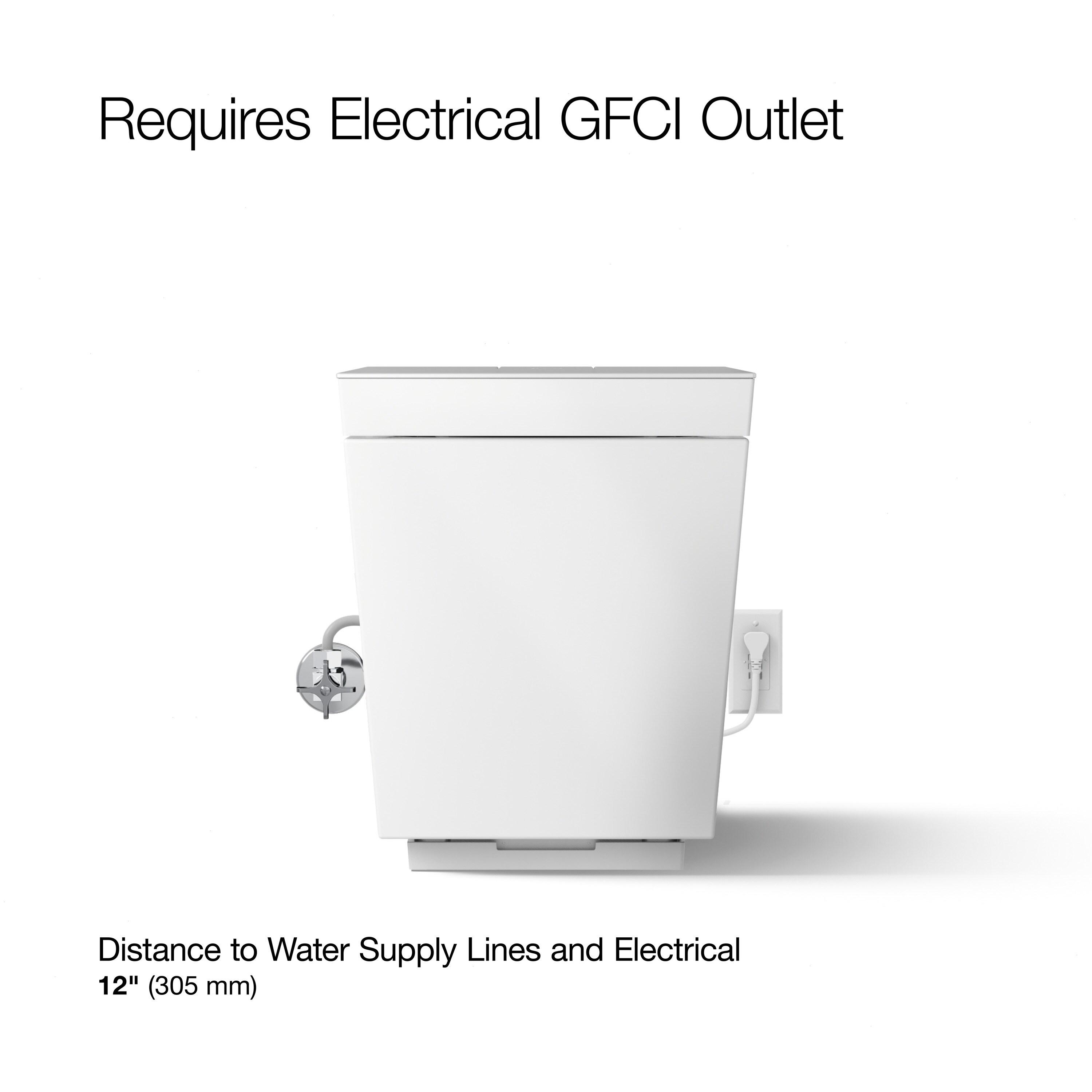 Numi 2.0 One-Piece Elongated Smart Toilet, Dual-Flush