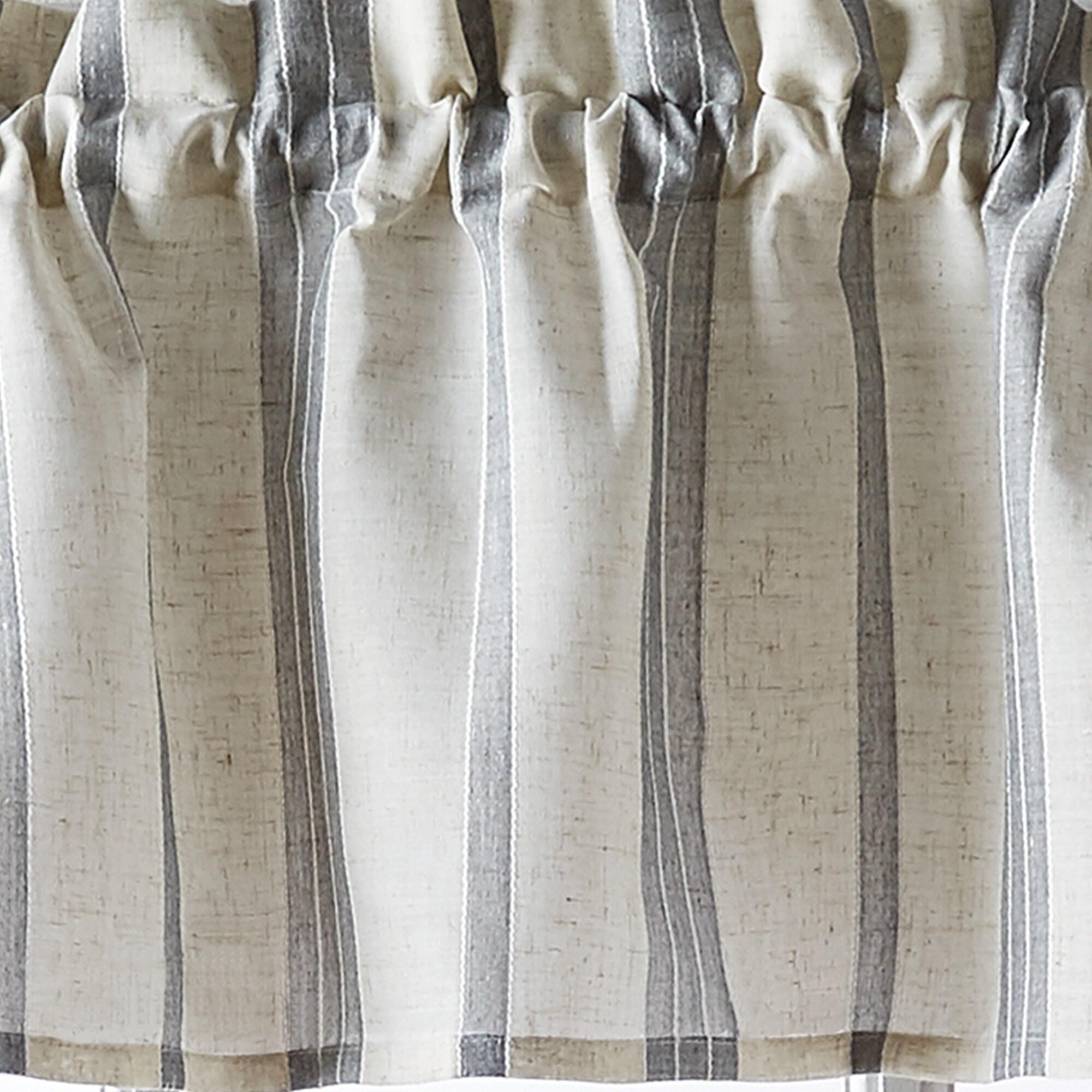 McKenzie Valance and Tier Pair Curtain Collection 14 in. Valance