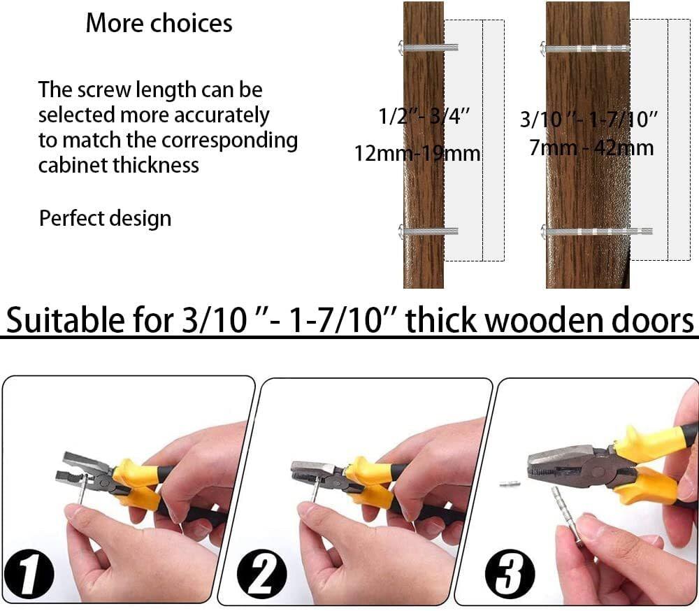 Set of 6 Antique Brass Drum Cabinet Knobs for Drawers, Heavy-Duty Solid Zinc Handles, 1" Diameter for Farmhouse & Modern Kitchen Hardware