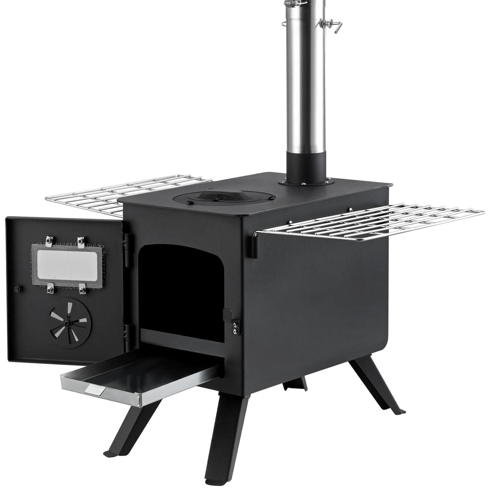 VEVOR Wood Push and turn Steel Outdoor burner