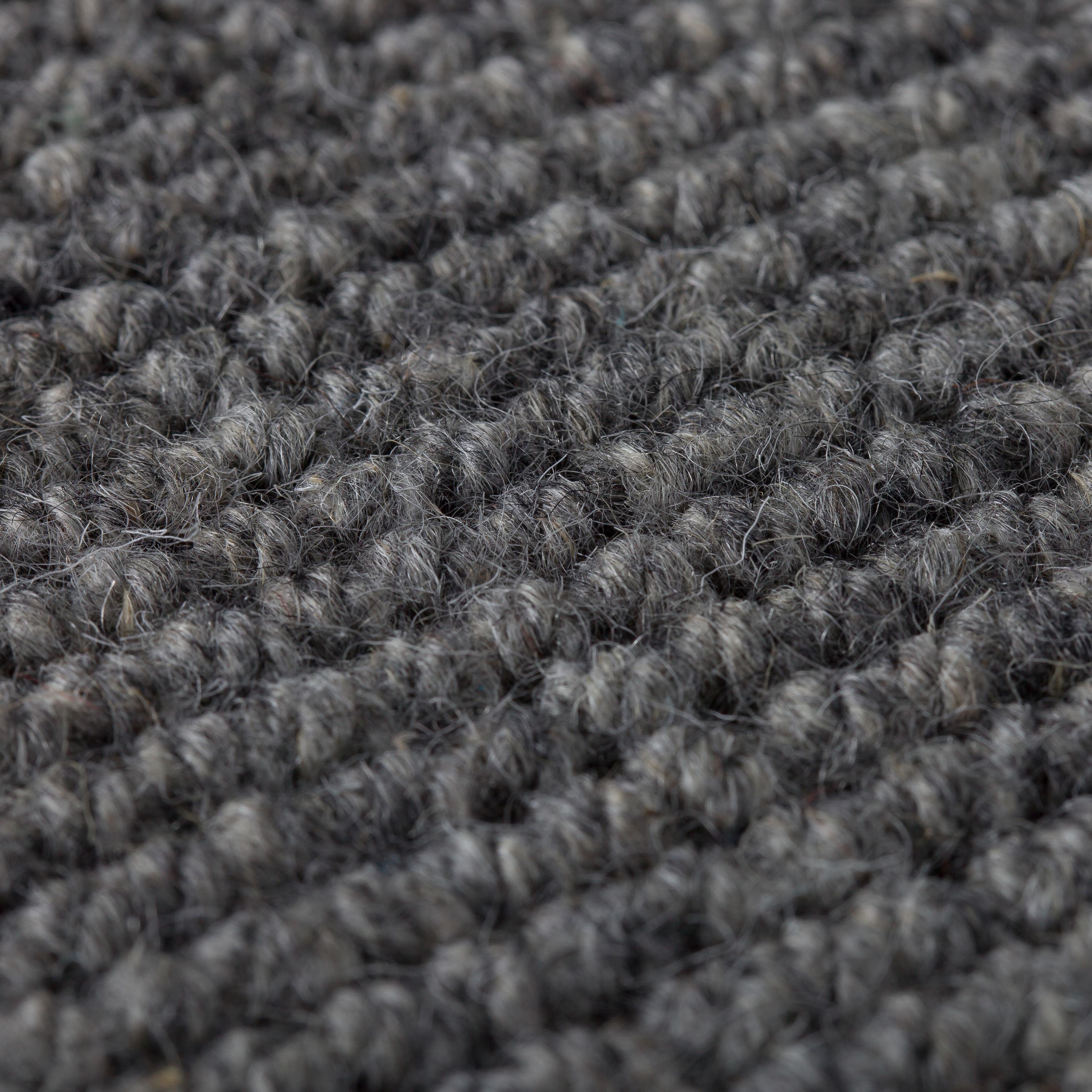 Addison Rugs Jaxon 8' x 10' Rectangle Transitional Wool Area Rug in Pewter Gray
