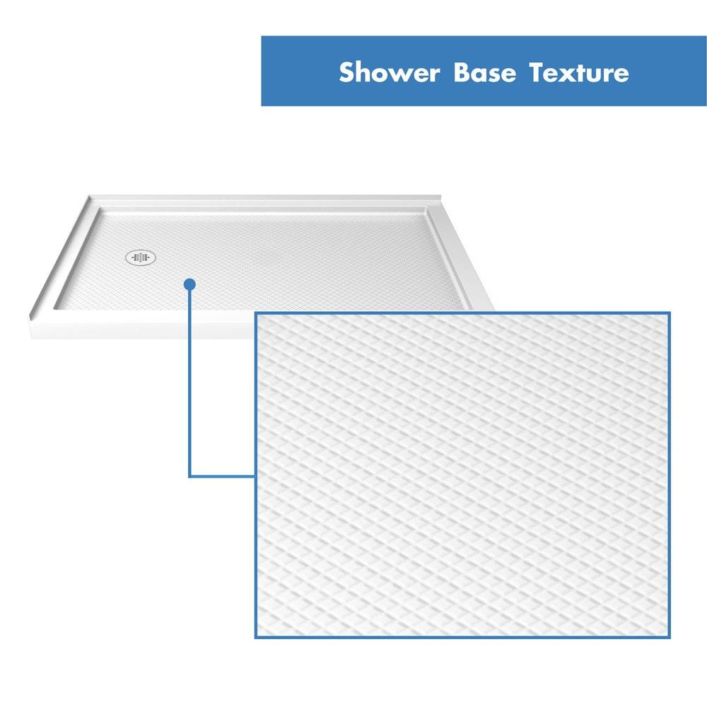 SlimLine 54" W x 36" D Double Threshold Shower Base