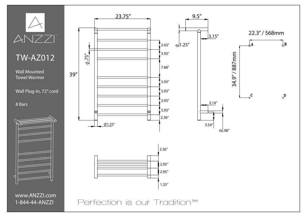 Traditional Towel Rail Towel Warmer