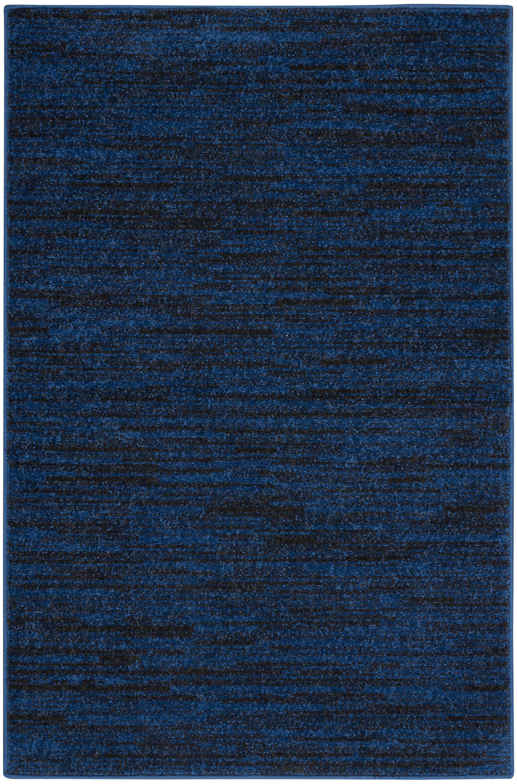 Nourison Nourison Essentials NRE01 Indoor/outdoor Area Rug - Midnight Blue 2' x 4'