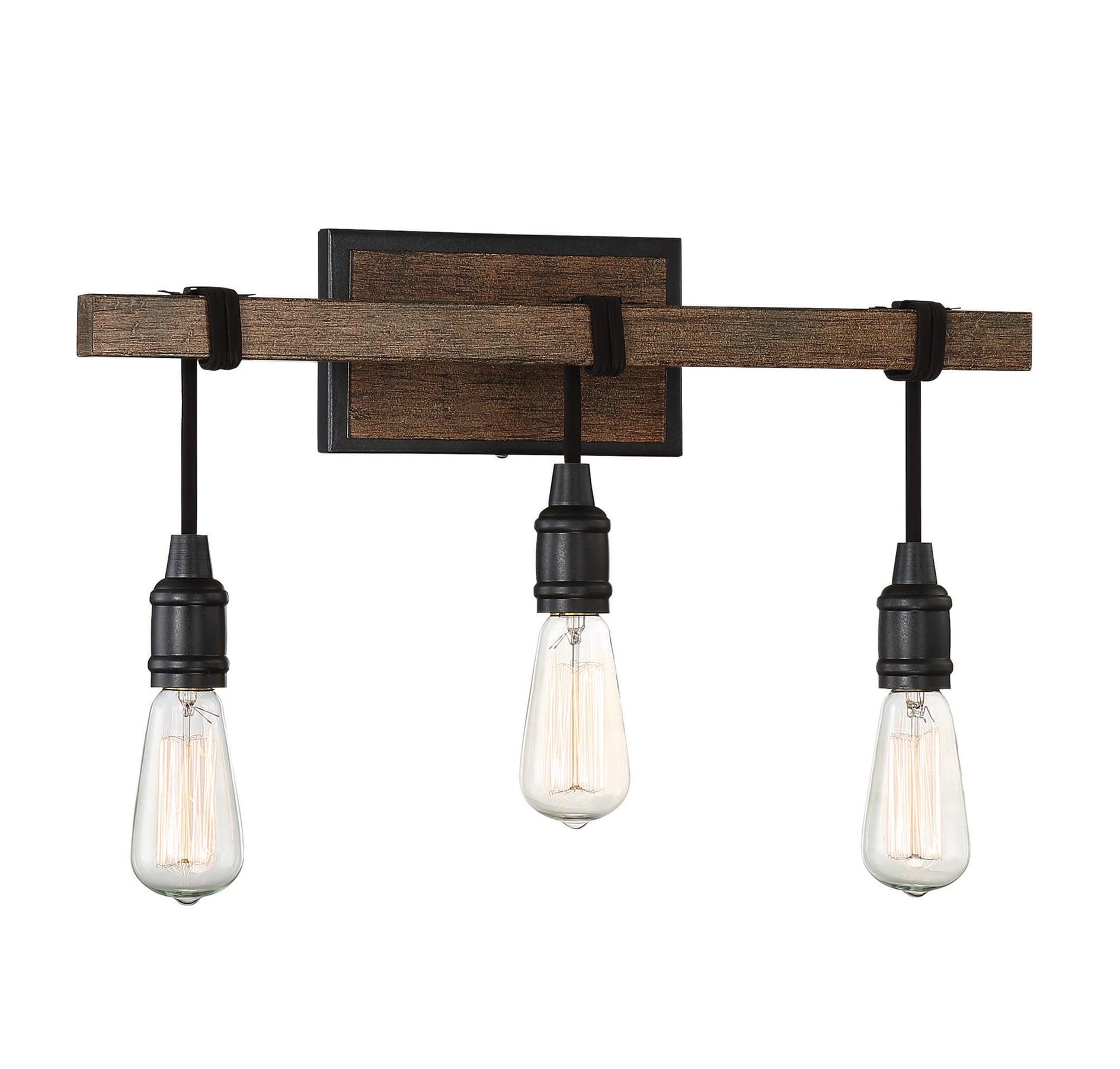 Savoy House Burgess 3 - Light Vanity in  Durango