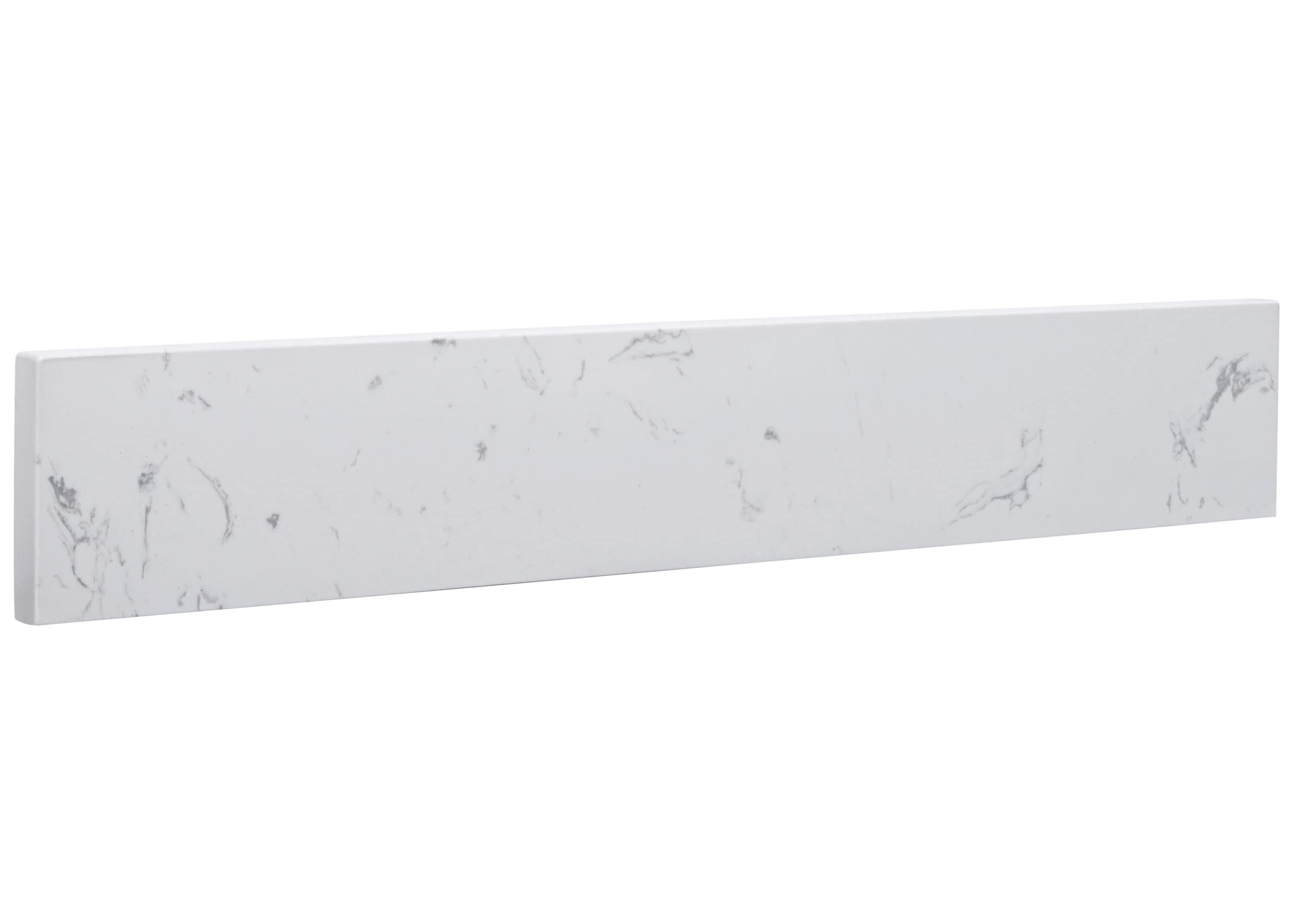 Avanity Eut22-Ss 22" L X 3-7/8" H Engineered Stone Sidesplash - Cala White