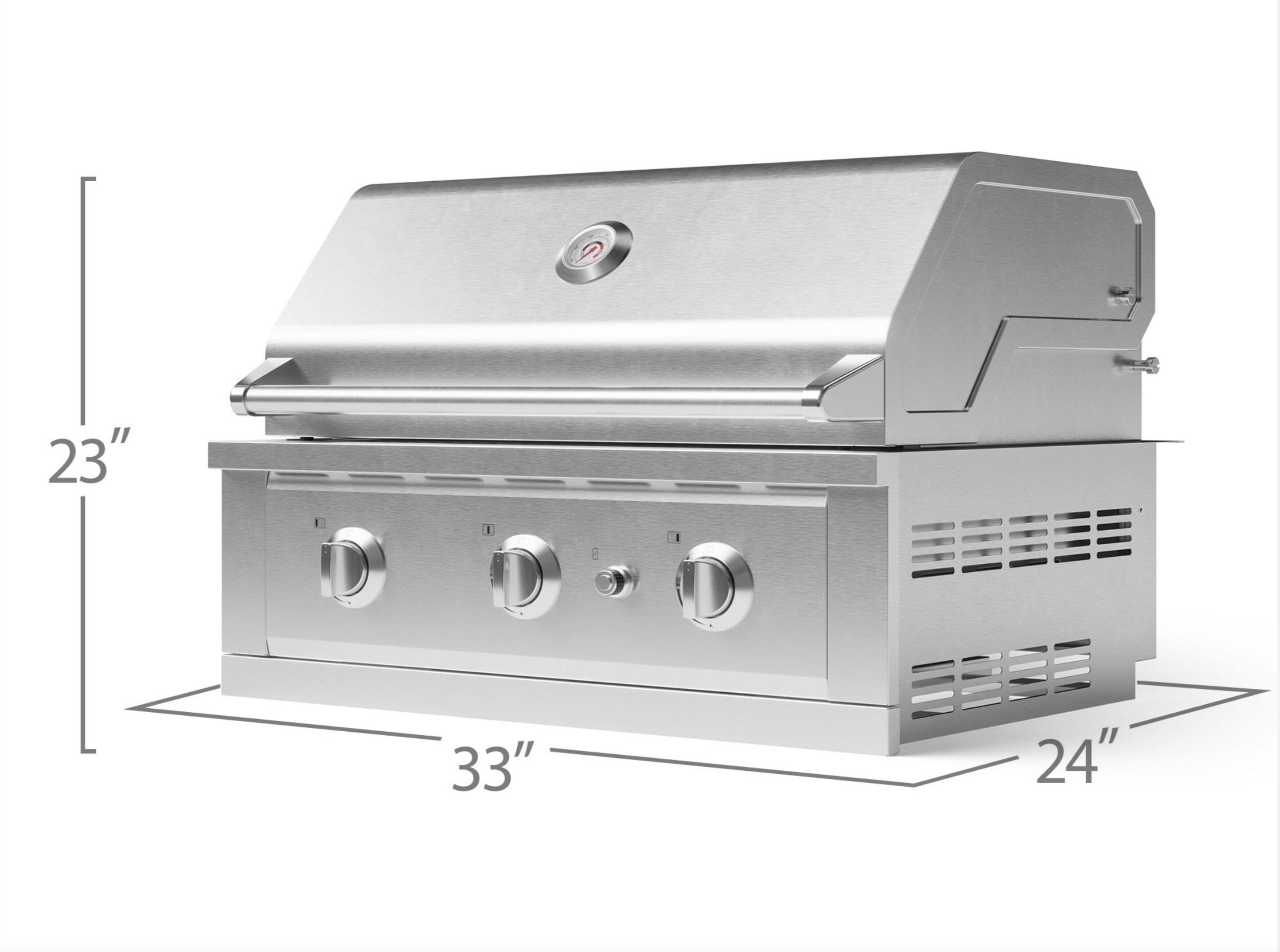 Outdoor Kitchen Performance Grill in Stainless Steel