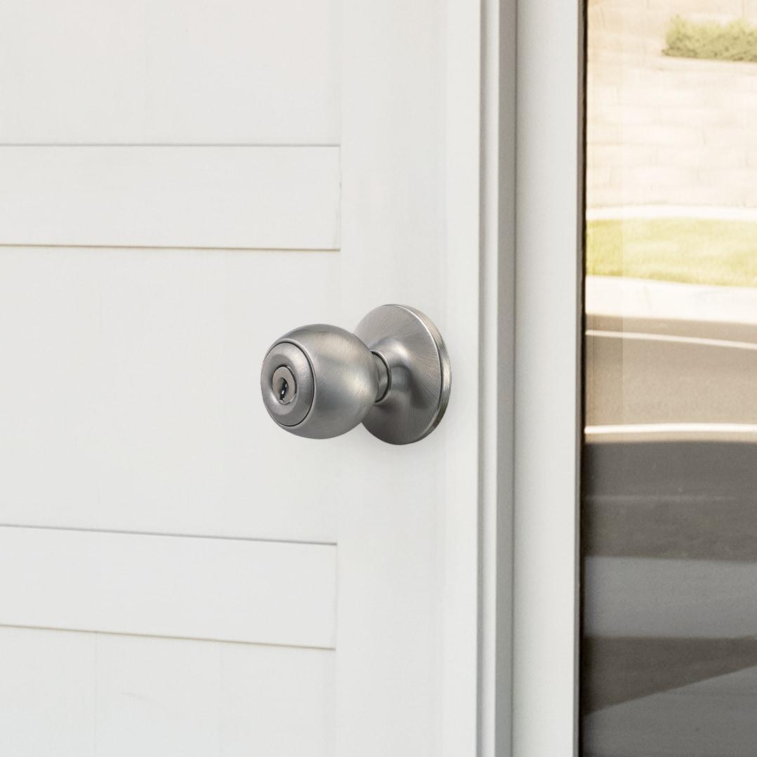 Ball Keyed Entry Door Knob