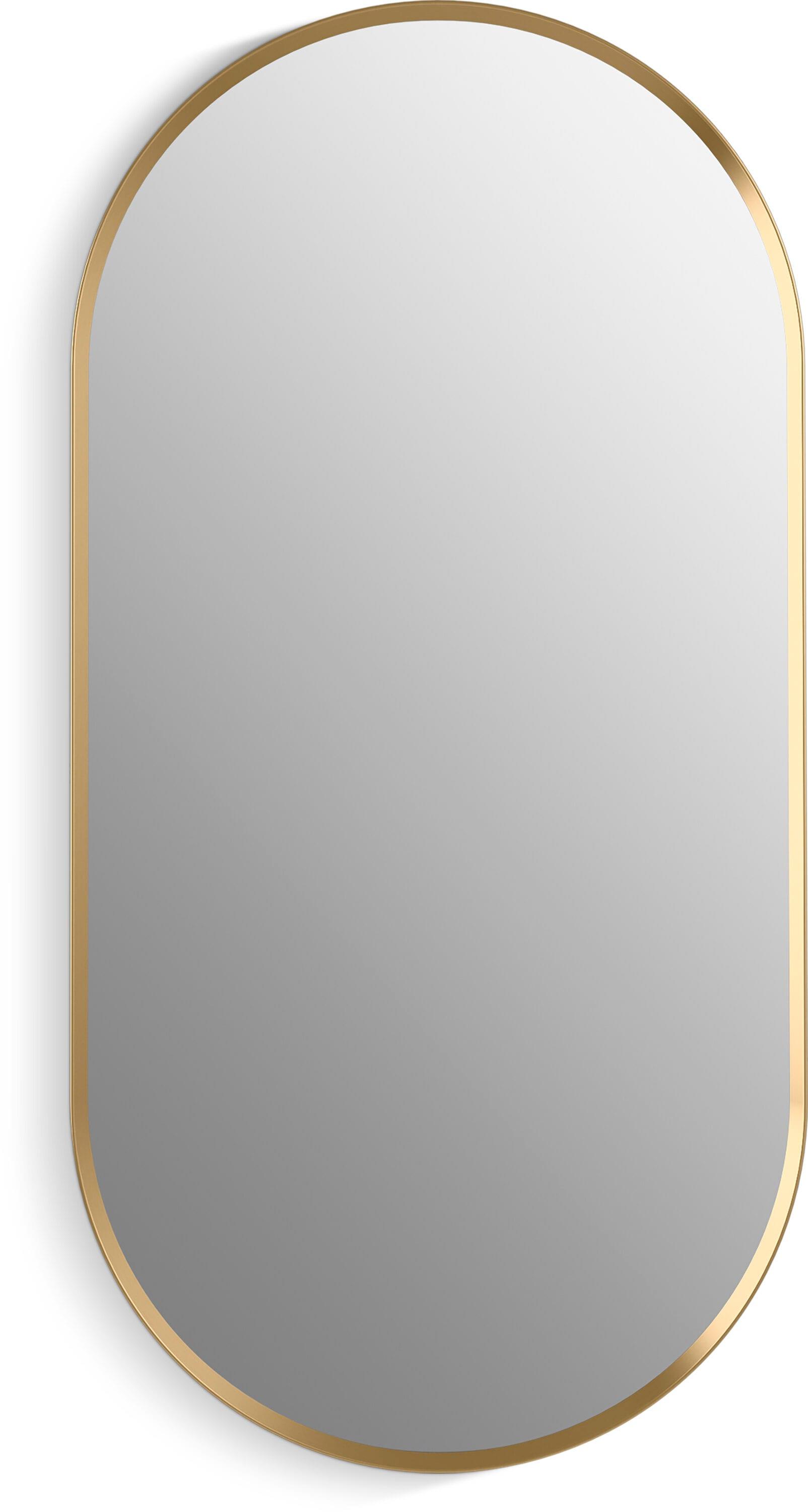 Essential Capsule Wall Mirror, Bathroom/Vanity Mirror with Frame