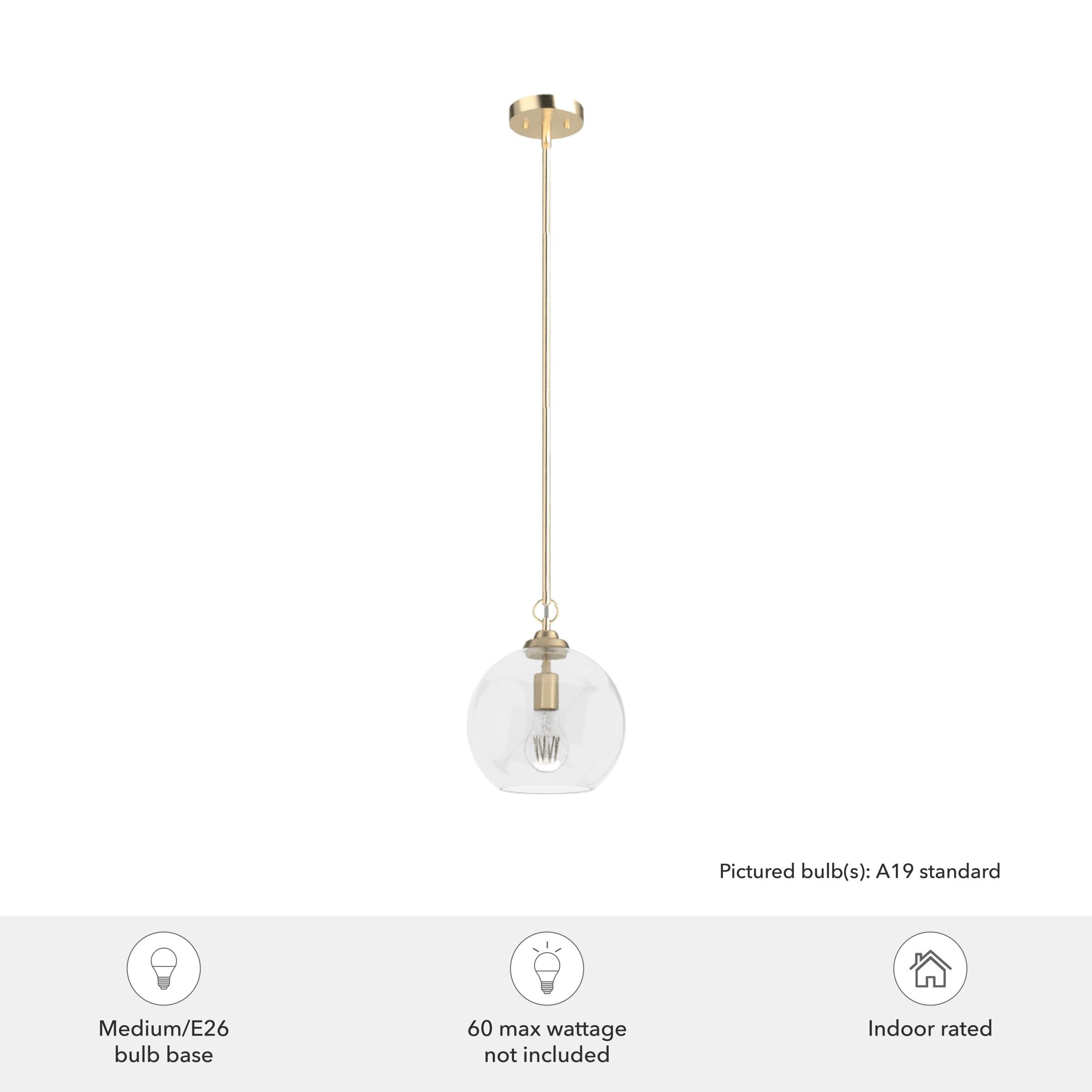 High Oaks 1 Light Globe Pendant