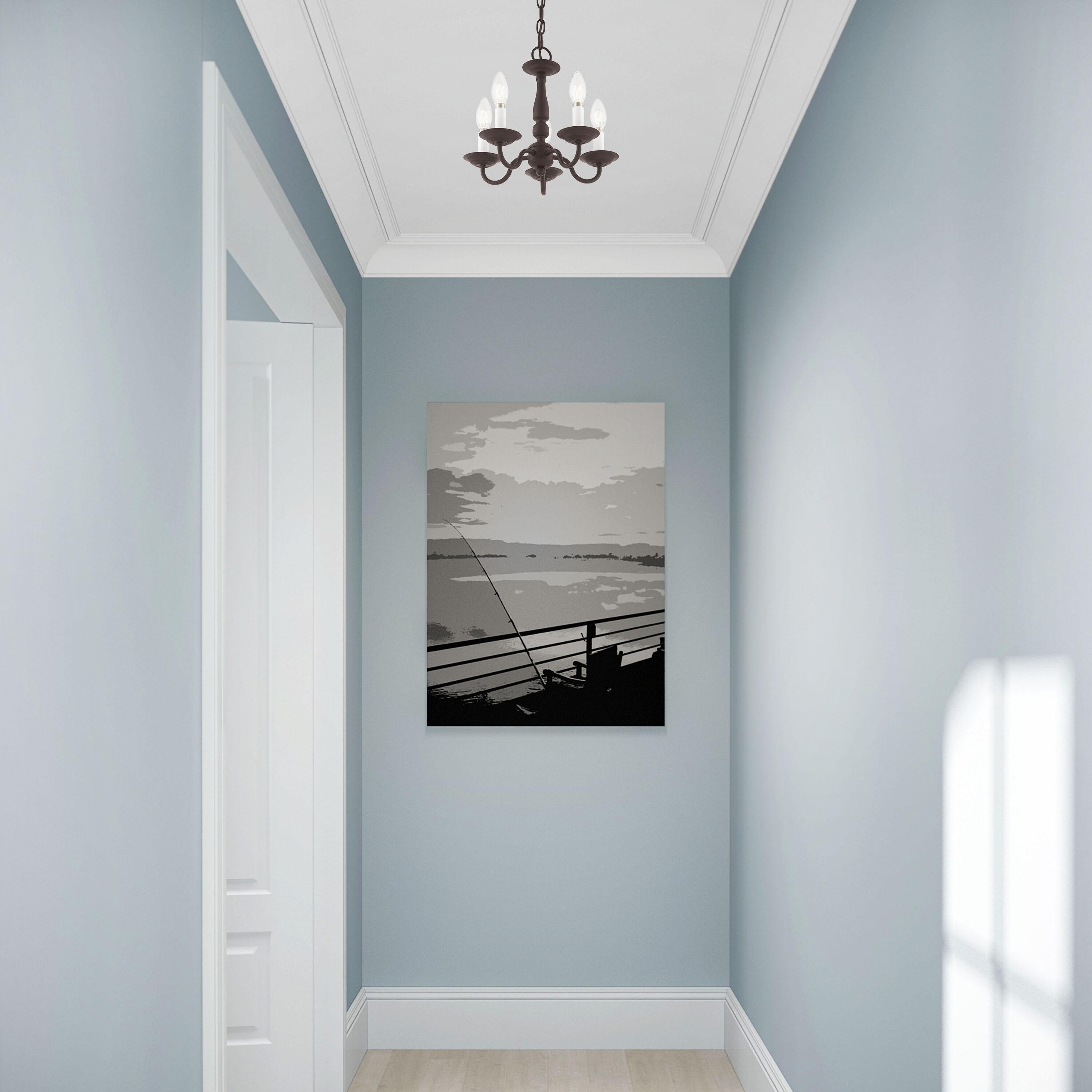 Livex Lighting Williamsburgh 5 - Light Chandelier in  Bronze