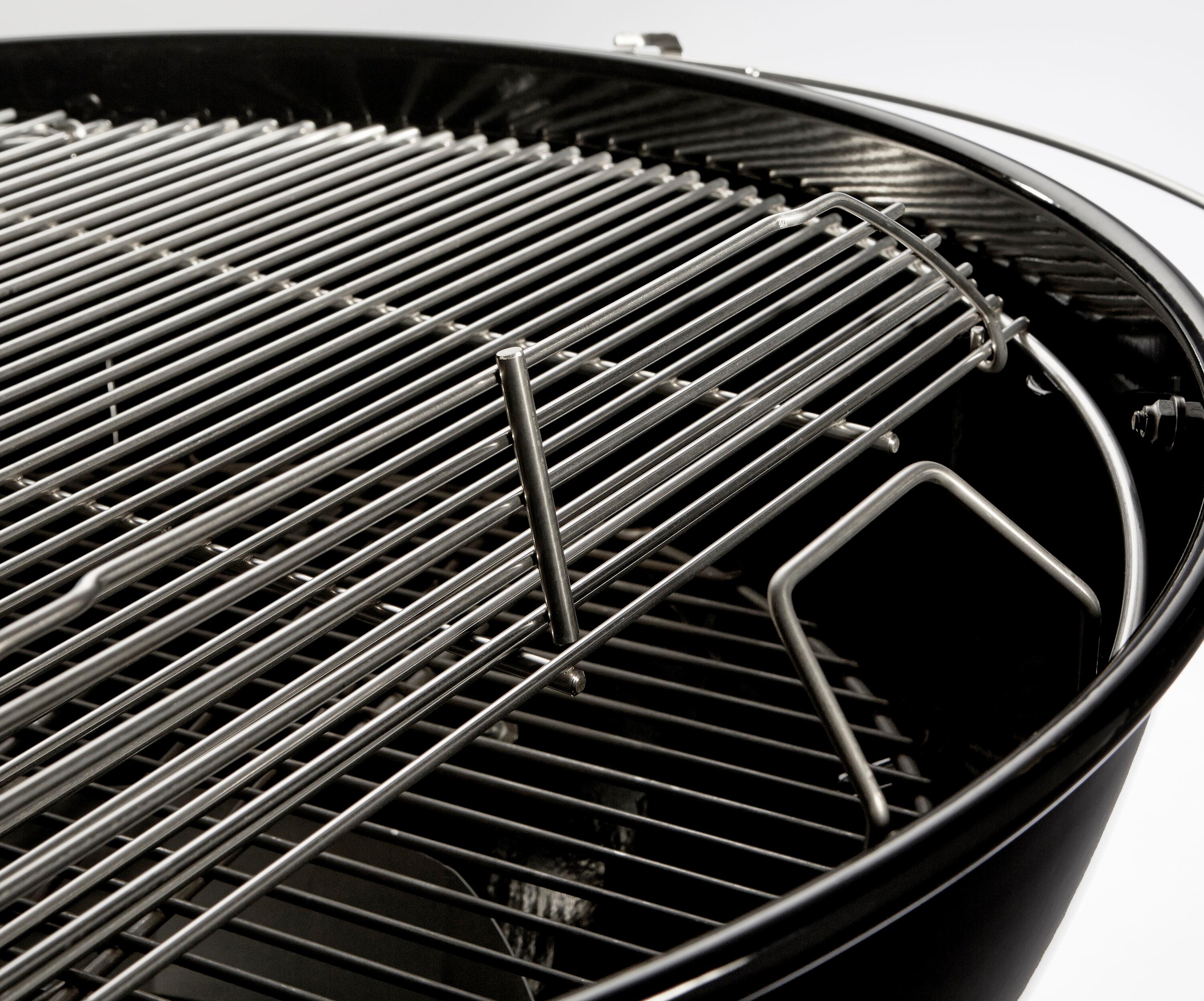 Weber Original Kettle Premium 22-Inch Charcoal Grill - Black - 14401001