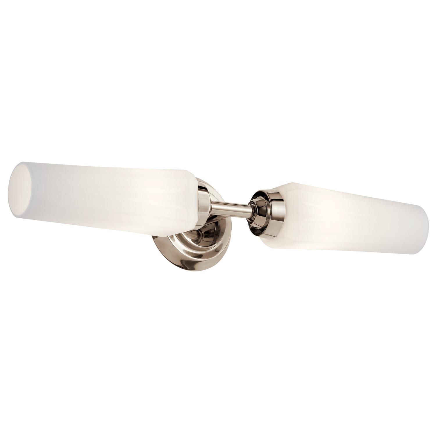 Kichler Lighting Truby 2 - Light Vanity in  Polished Nickel