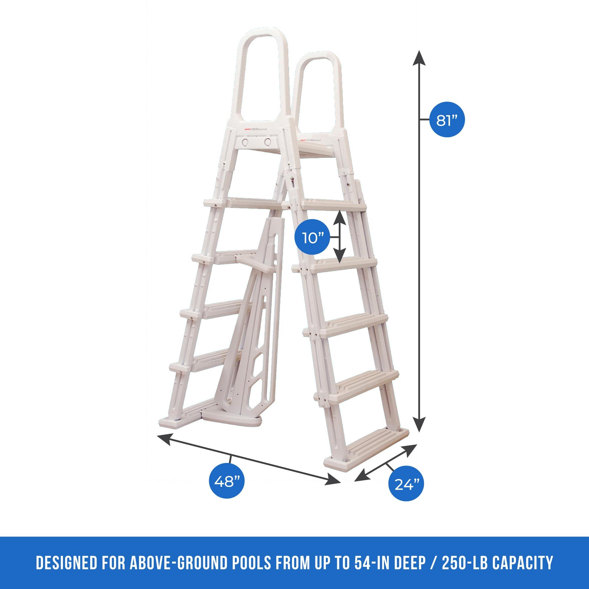 Blue Wave A-Frame Flip Up Ladder