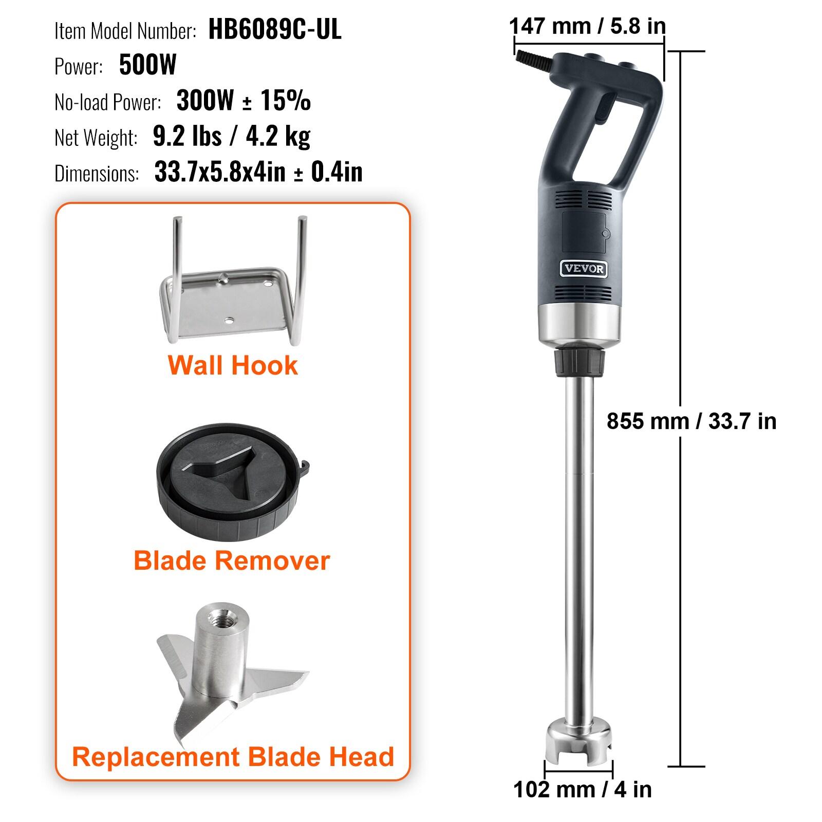 VEVOR VEVOR Hand Mixer 500W Hand Immersion Blender