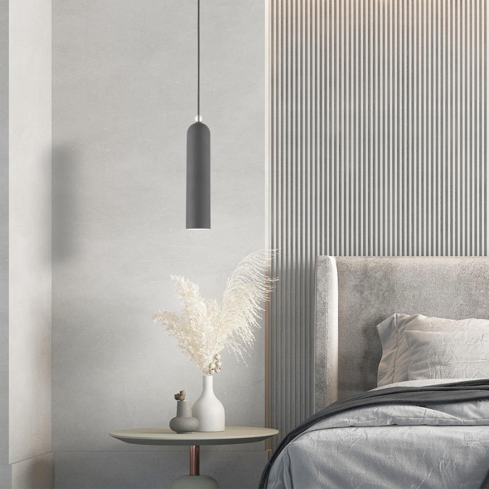 Livex Lighting Ardmore 1 - Light Pendant in  Scandinavian Gray