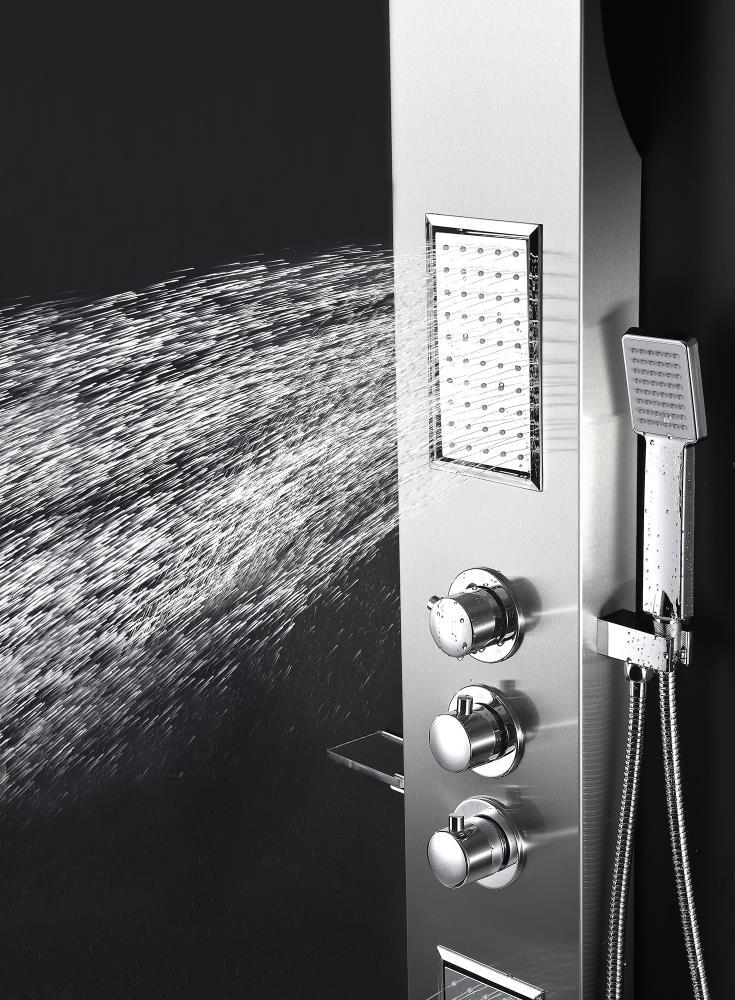 Mesmer 62.99'' Shower Panel with Fixed Shower Head