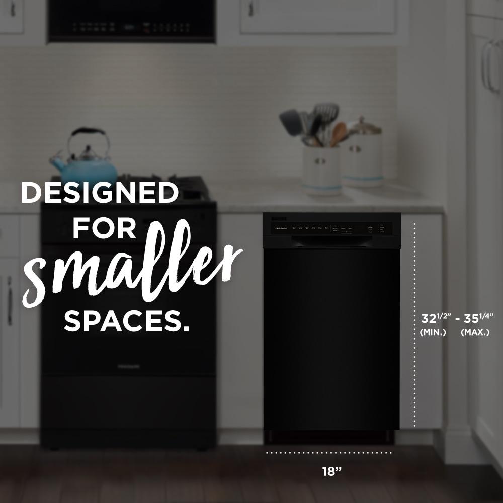 Frigidaire Series 18" 52 dBA Built-in Full Console Dishwasher with Cycle Status Indicators