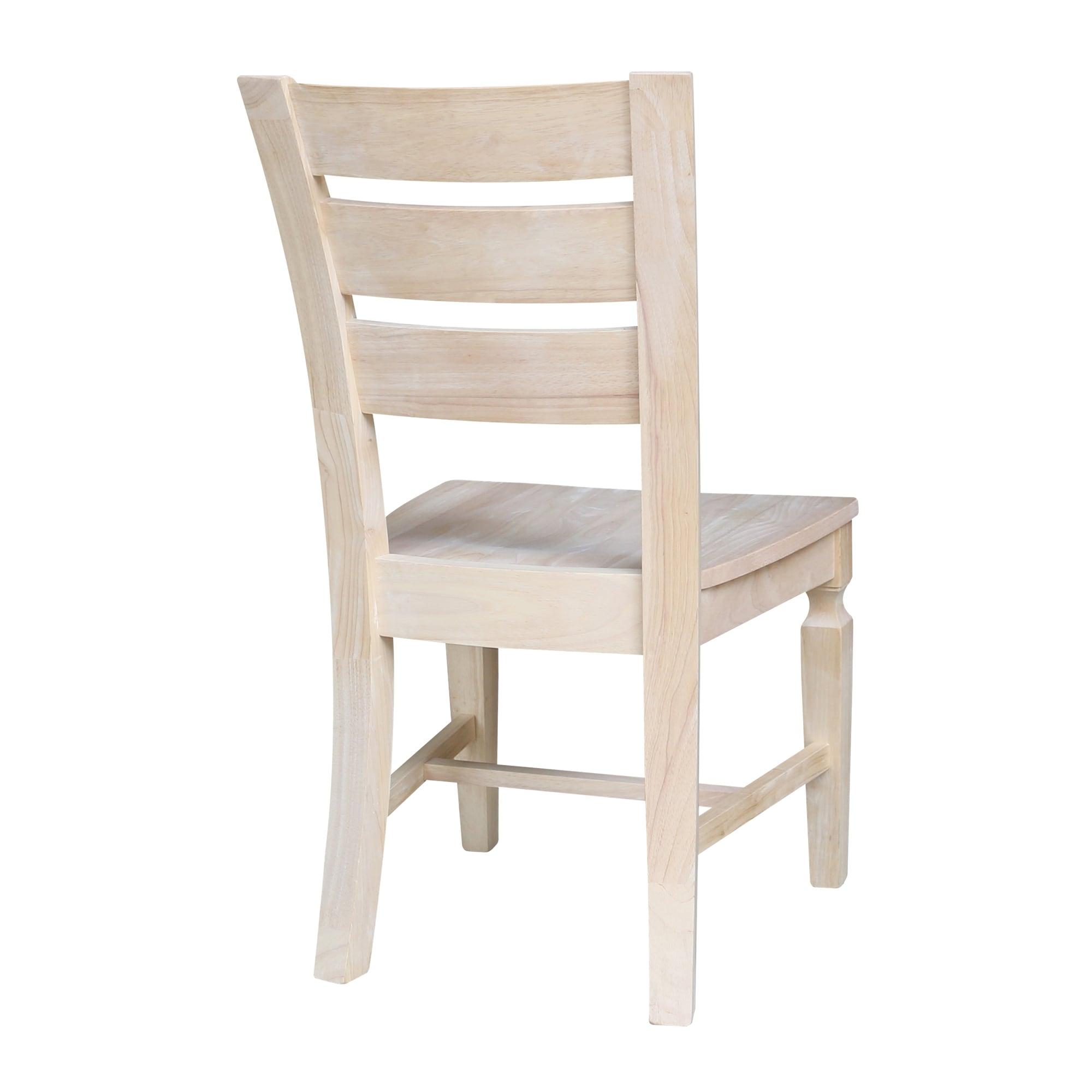 International Concepts Vista Ladderback Chairs, Set of 2