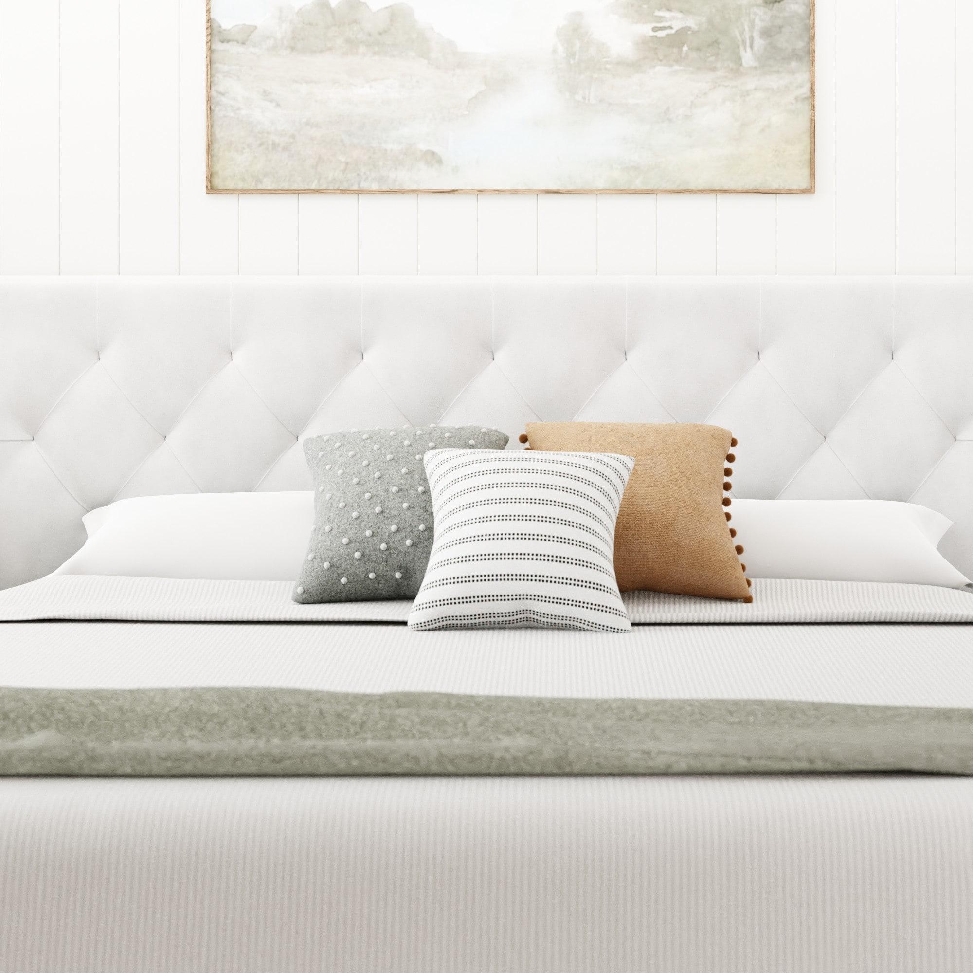 Avery Adjustable Faux Leather Headboard - Brookside Home