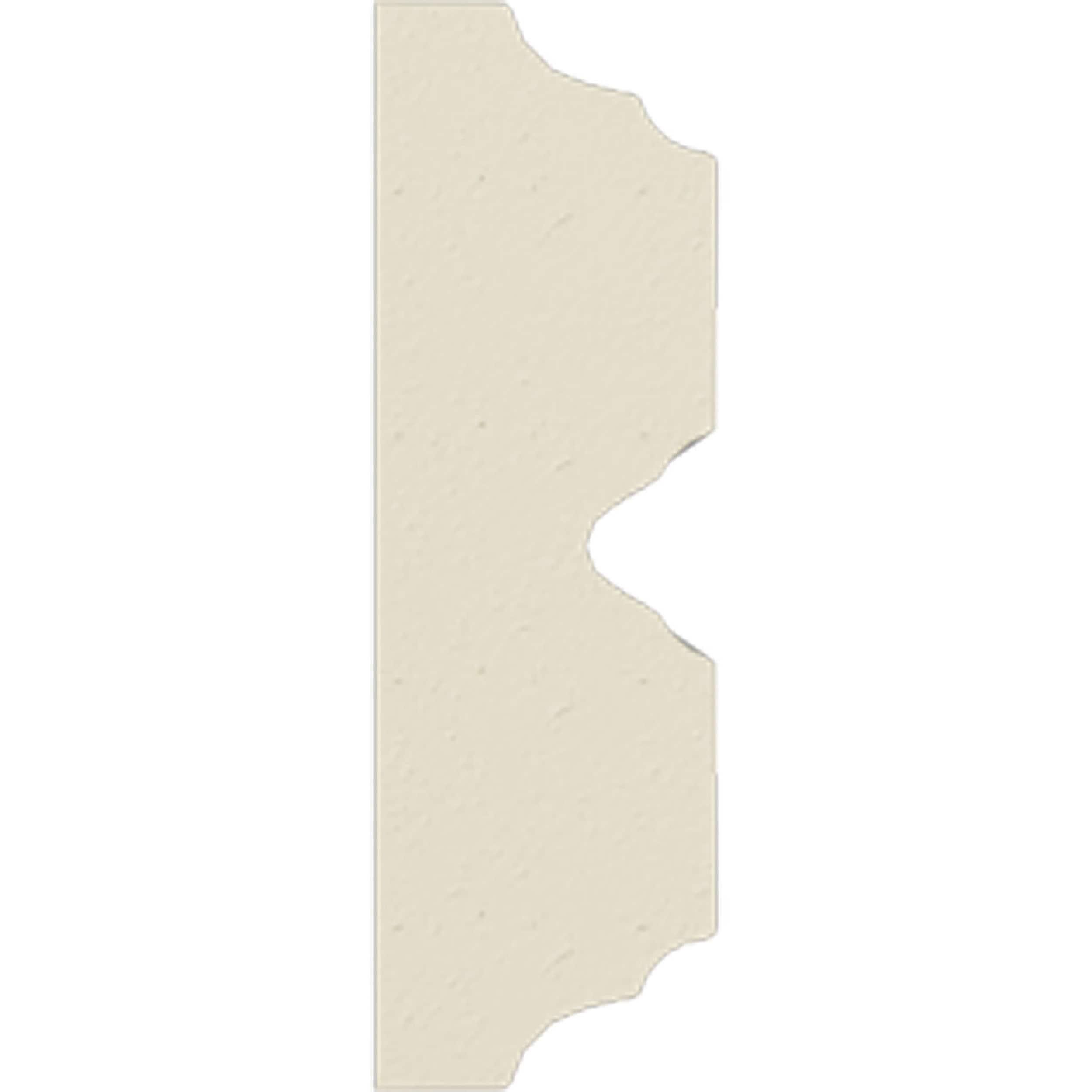 Ekena Millwork 2"H x 5/8"P x 94 1/2"L Hillsborough Chair Rail (Set of 8)