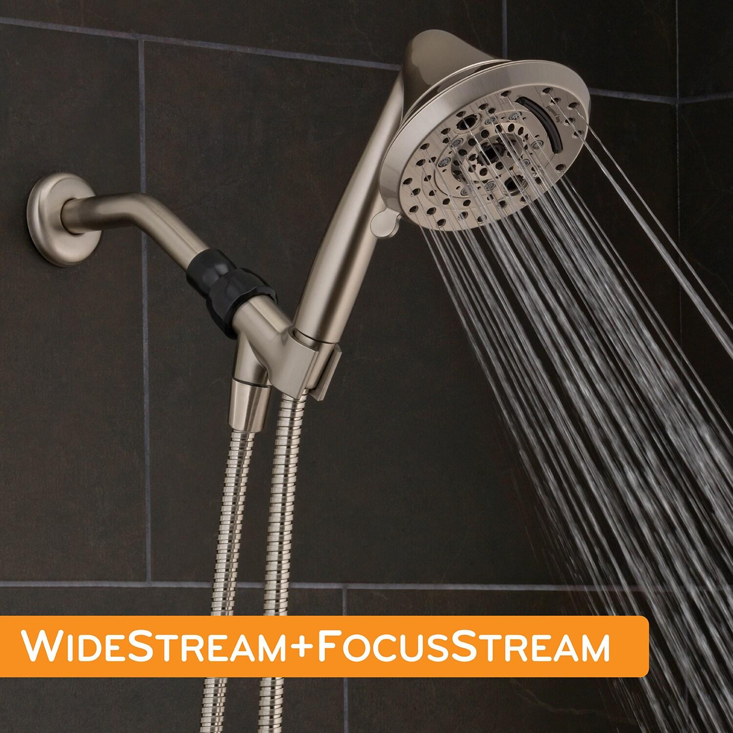 Oxygenics 114187 5 in. 1.8GPM Amp Brushed Nickel Shower Head