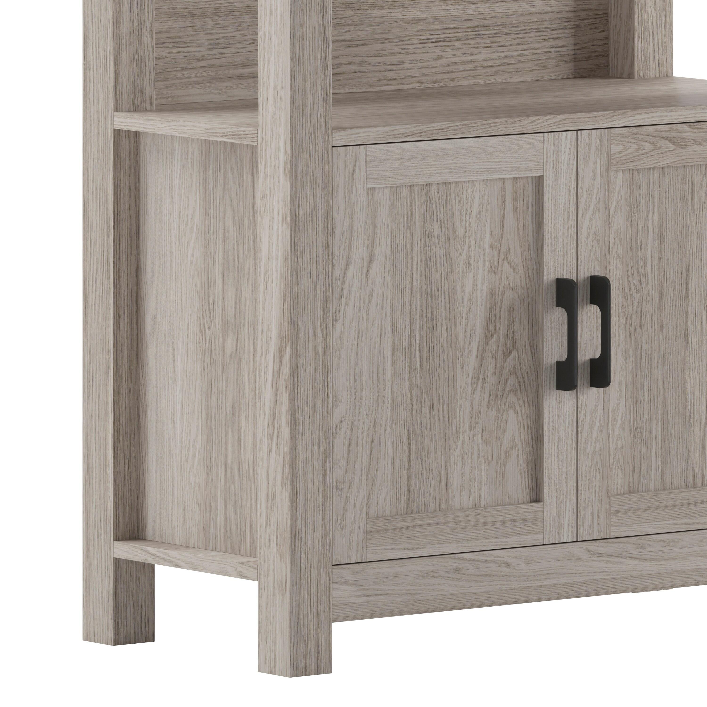 Martha Stewart Teague Martha Stewart 68" Shaker Bookcase with Storage Cabinet
