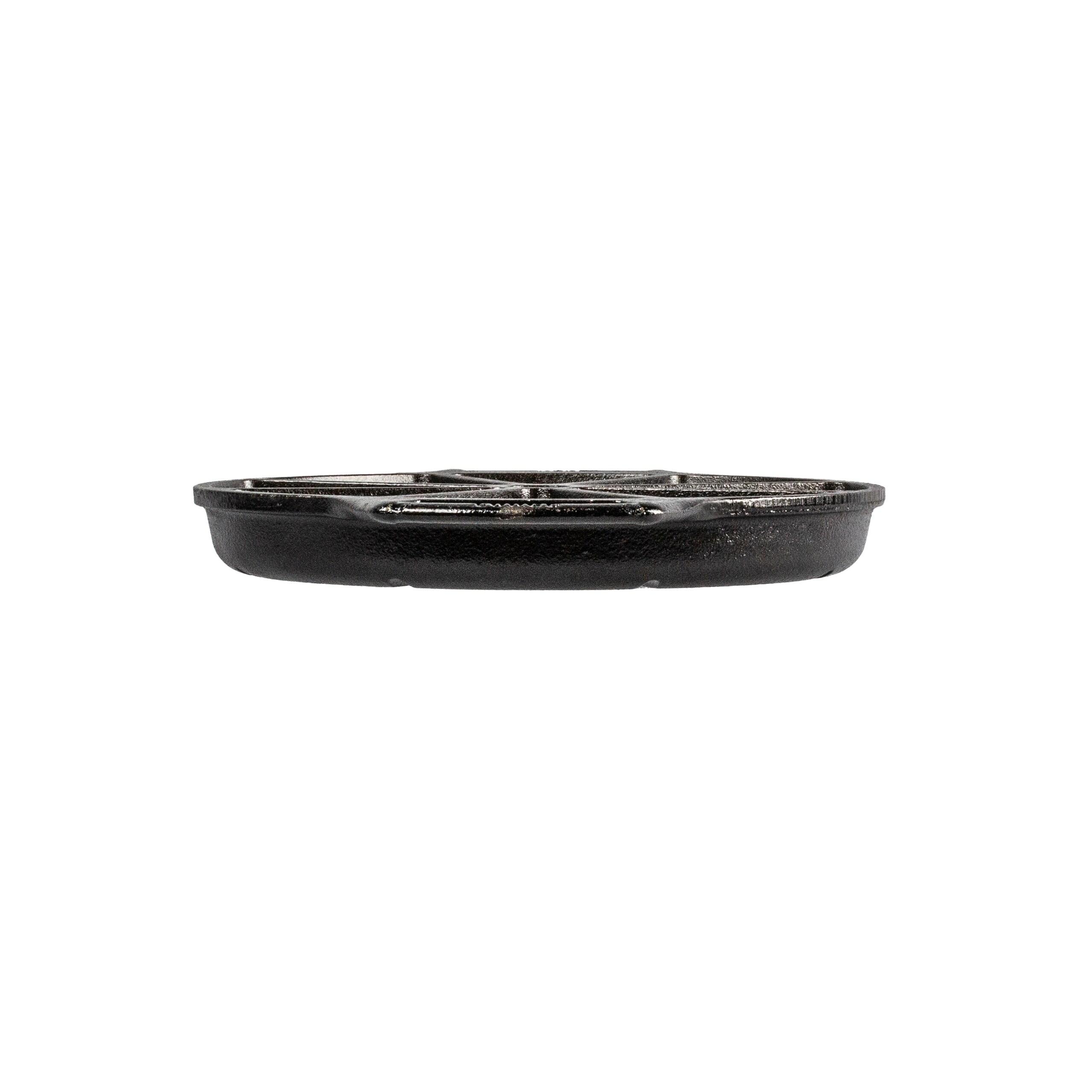 8 Impressions Cast Iron Wedge Pan