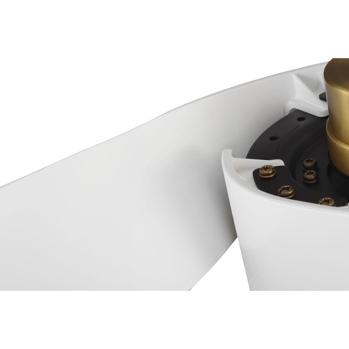 P250112-163-30-Progress Lighting-Insigna - 3 Blade Ceiling Fan with Light Kit In Contemporary Style-14.75 Inches Tall and 62 Inches Wide-Vintage Brass