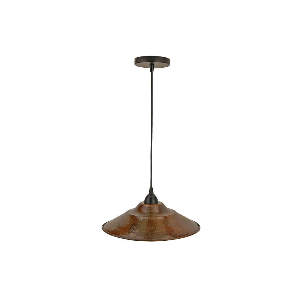 Premier Copper Products L400DB 3 in. Pendant Light Hand Hammered Copper