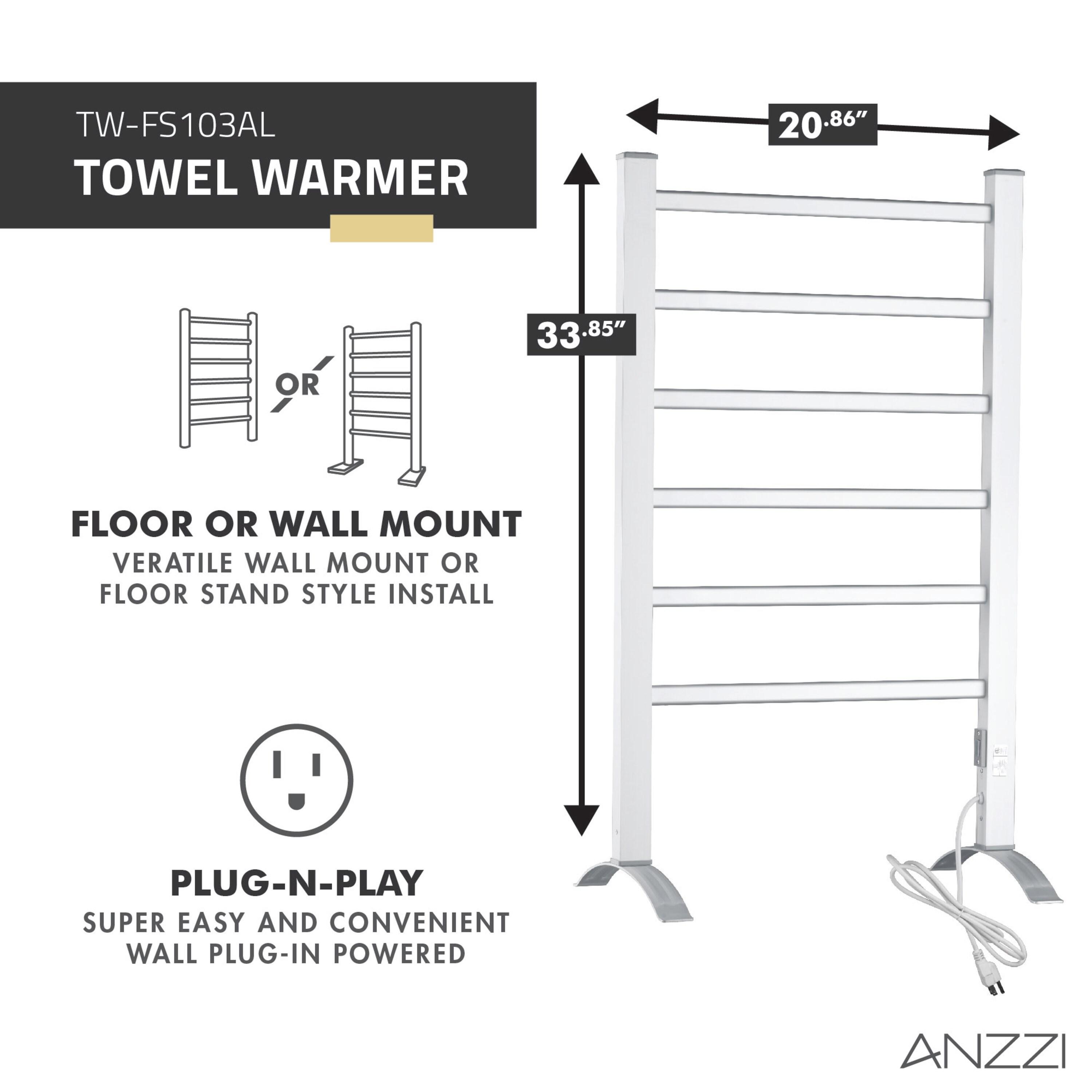 Naples Straight Towel Rail Towel Warmer